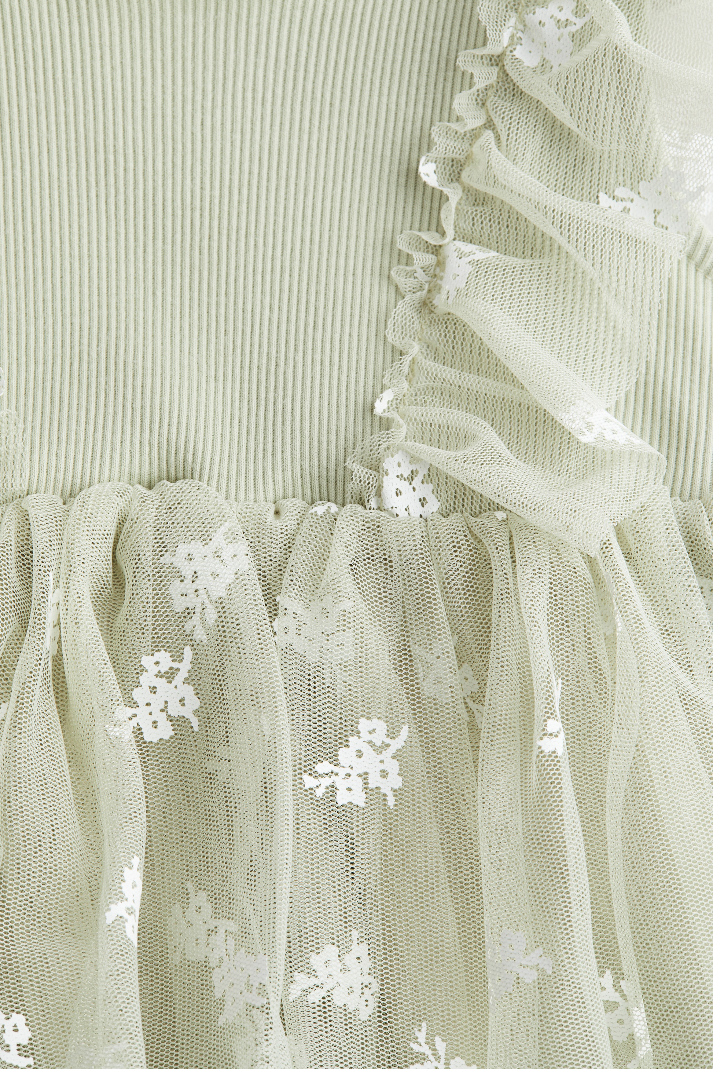 h&m green tulle dress Boden Girls Vintage Blue Petal Skirt Tulle Dress main image 1