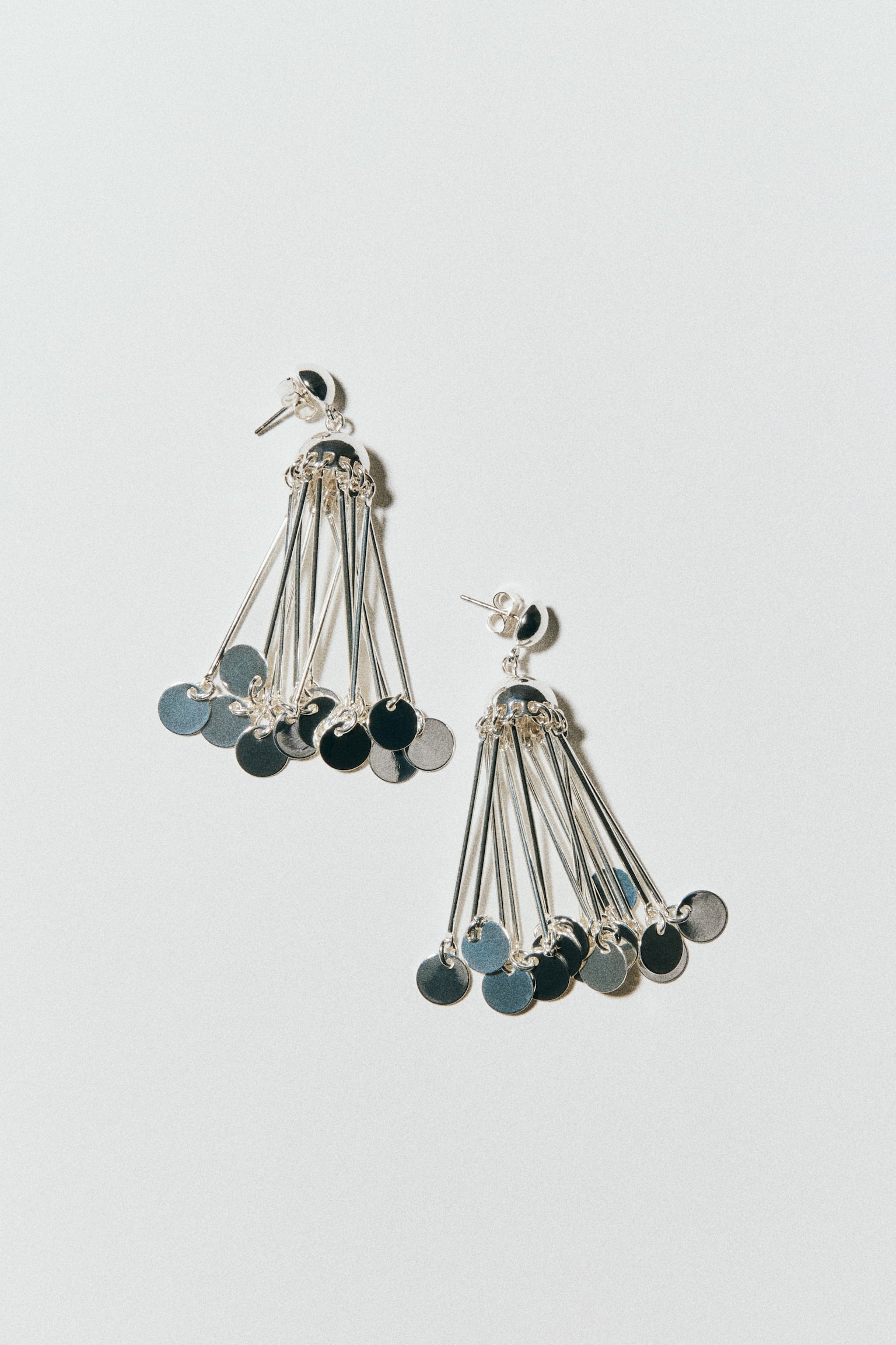 Женские серьги H&M Dangle, цвет: Серебряный — фото 2