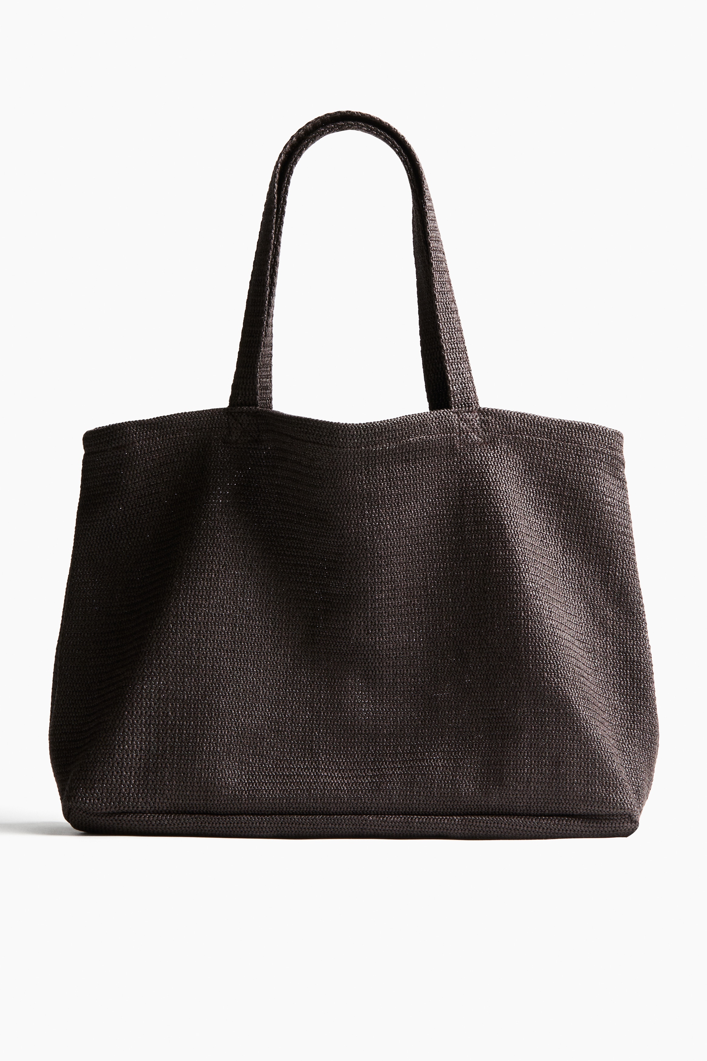 Strandtas - Donkerbruin/Beige