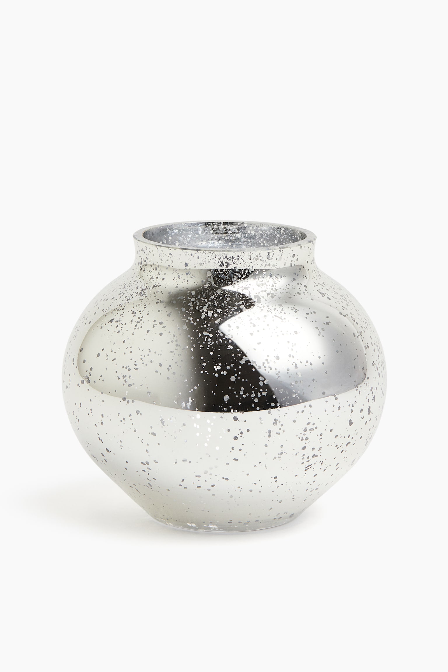 Mini glass vase - Gold-coloured/Silver-coloured - 1