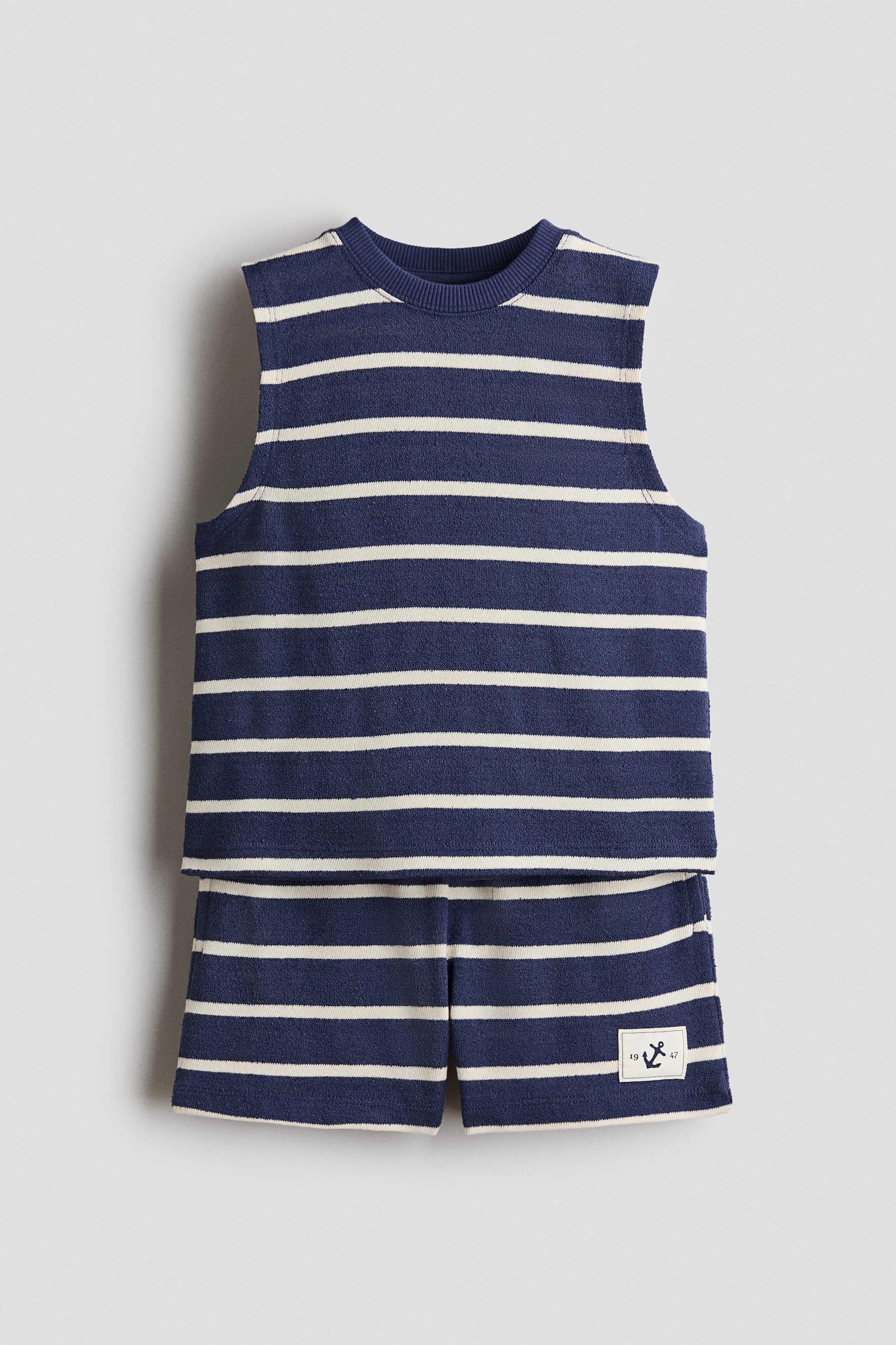 Ensemble 2 pièces en tissu éponge