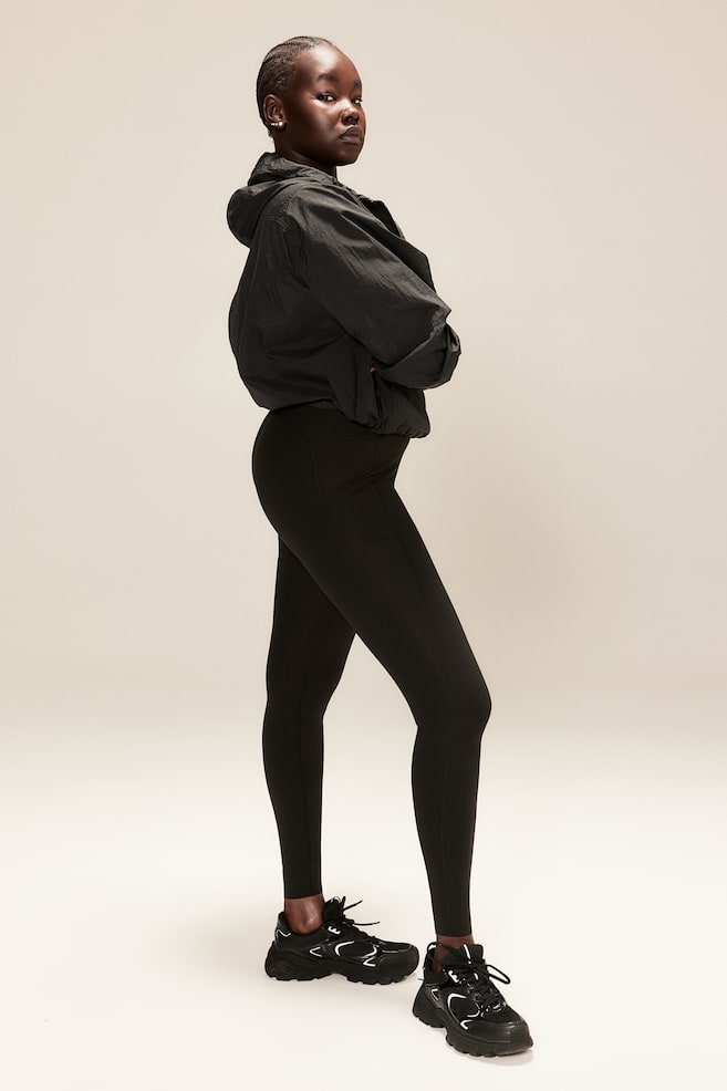 Legging de sport ShapeMove™ avec poche - Noir/Marron - 5