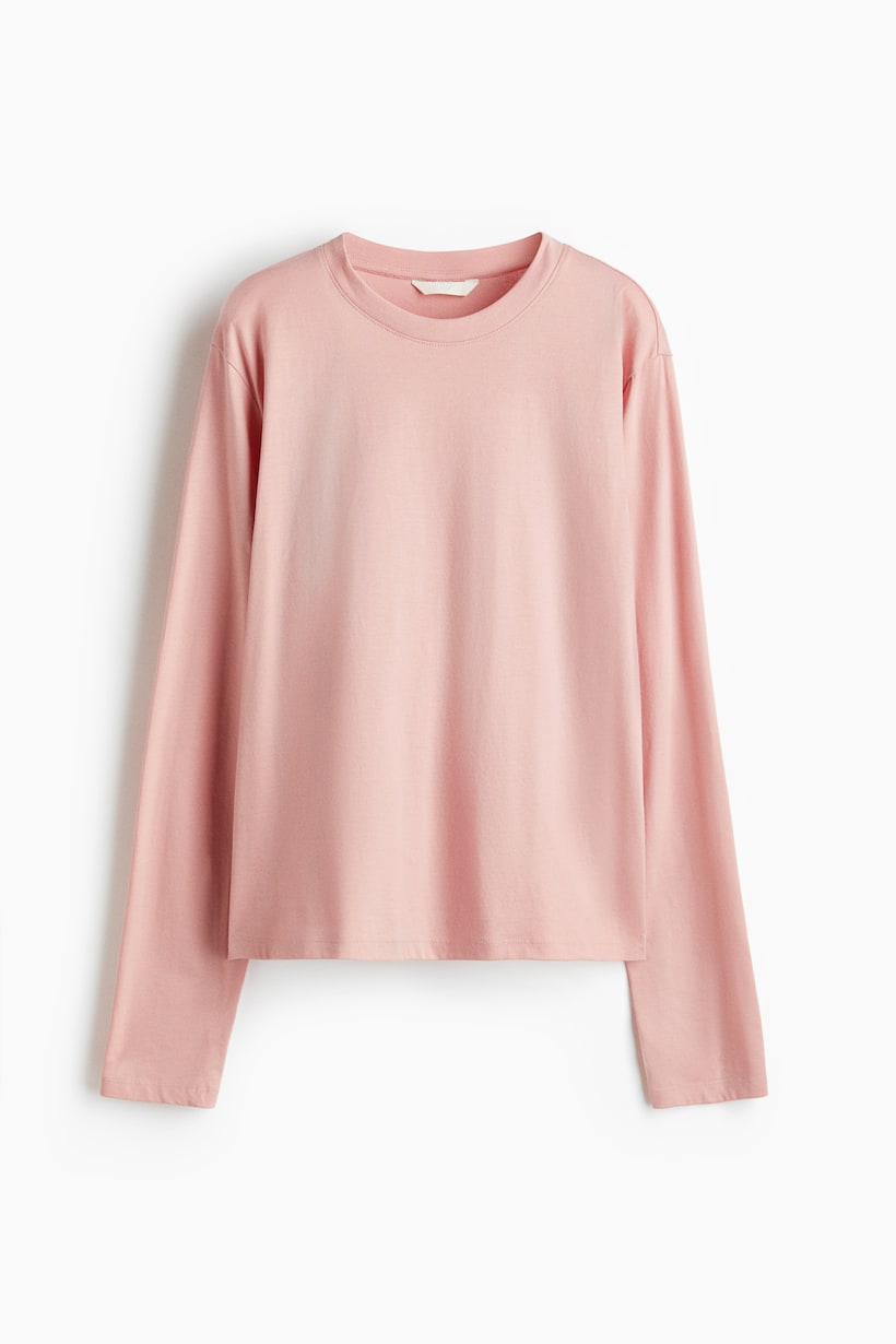 Roze Dames tops Tops met korte en lange mouwen H&M NL