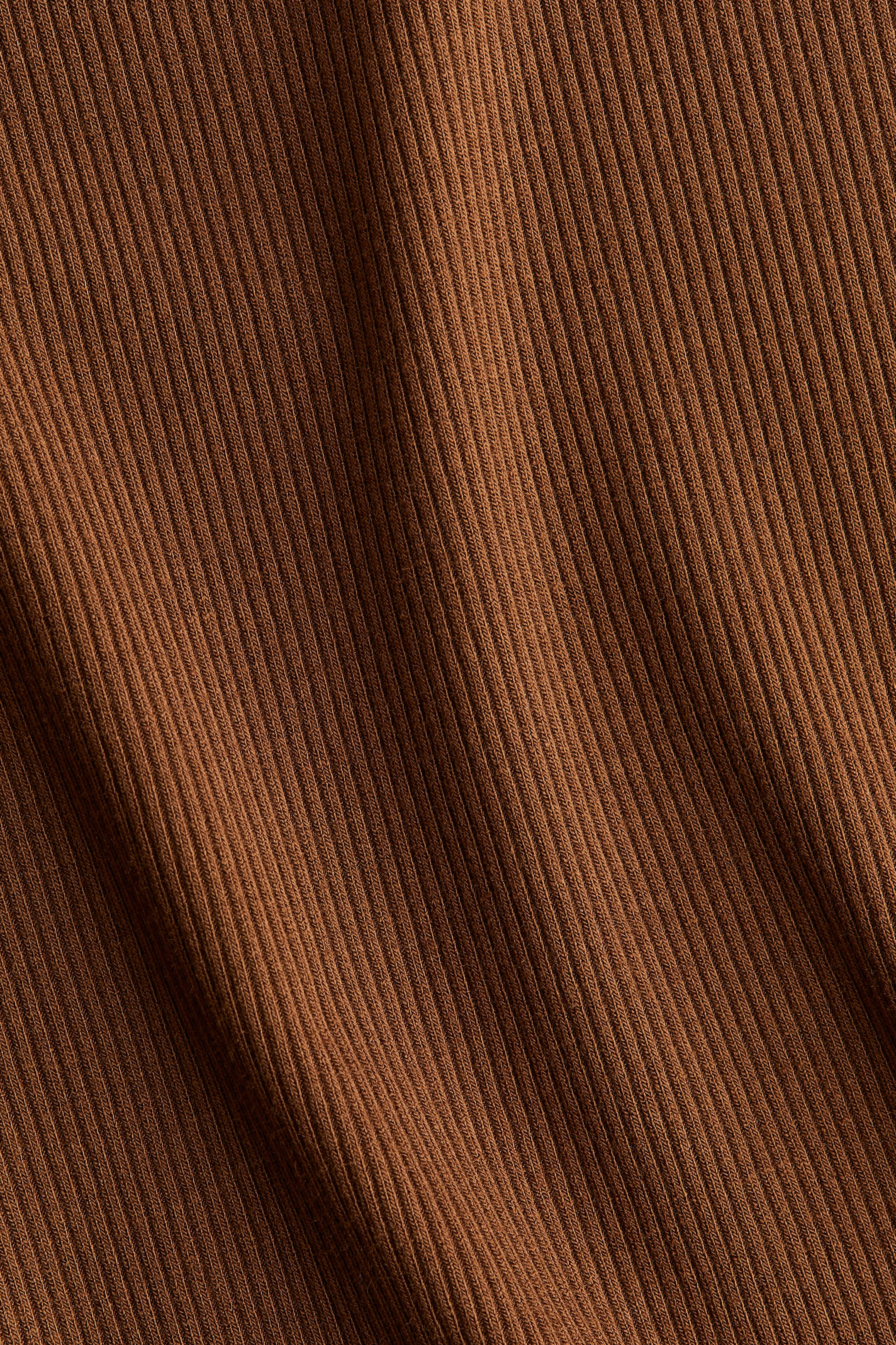 View larger image: Lace-trimmed strappy top - Brown - Ladies | H&M MY 4