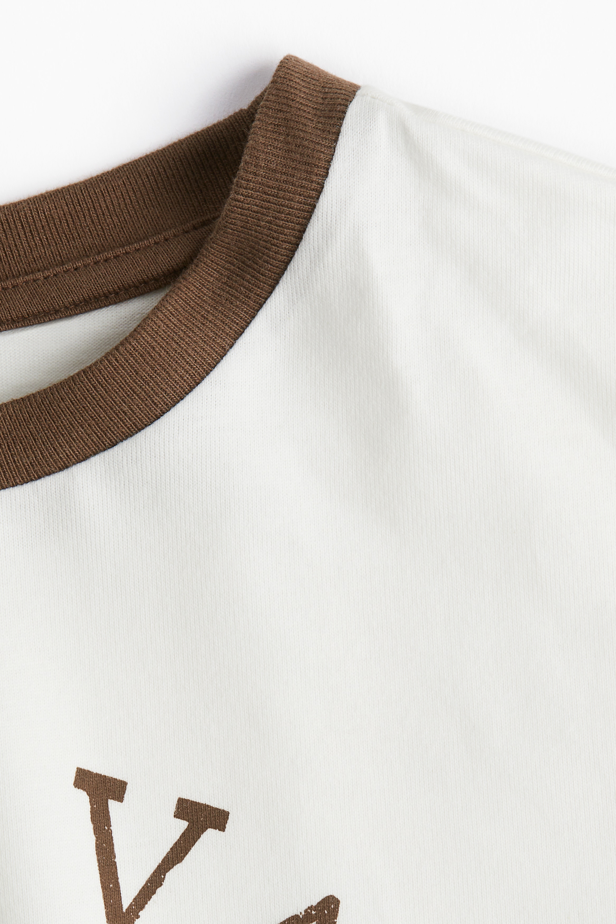 Women's Cream/Horses Printed T-shirt | H&M GB