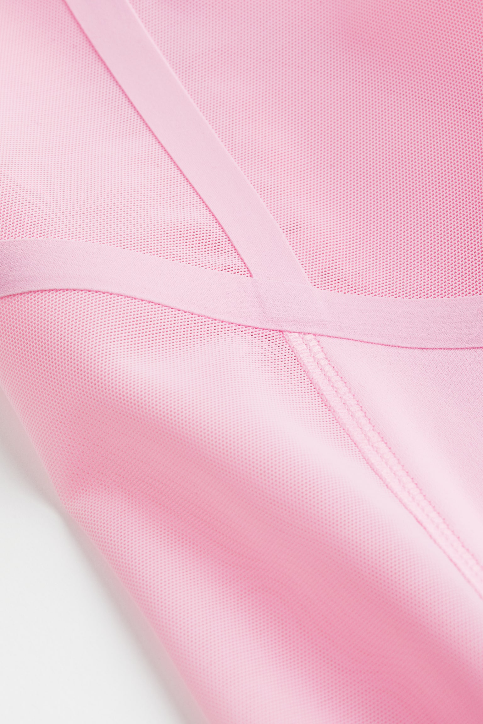 Mesh-detail leggings - Bubblegum pink - 3