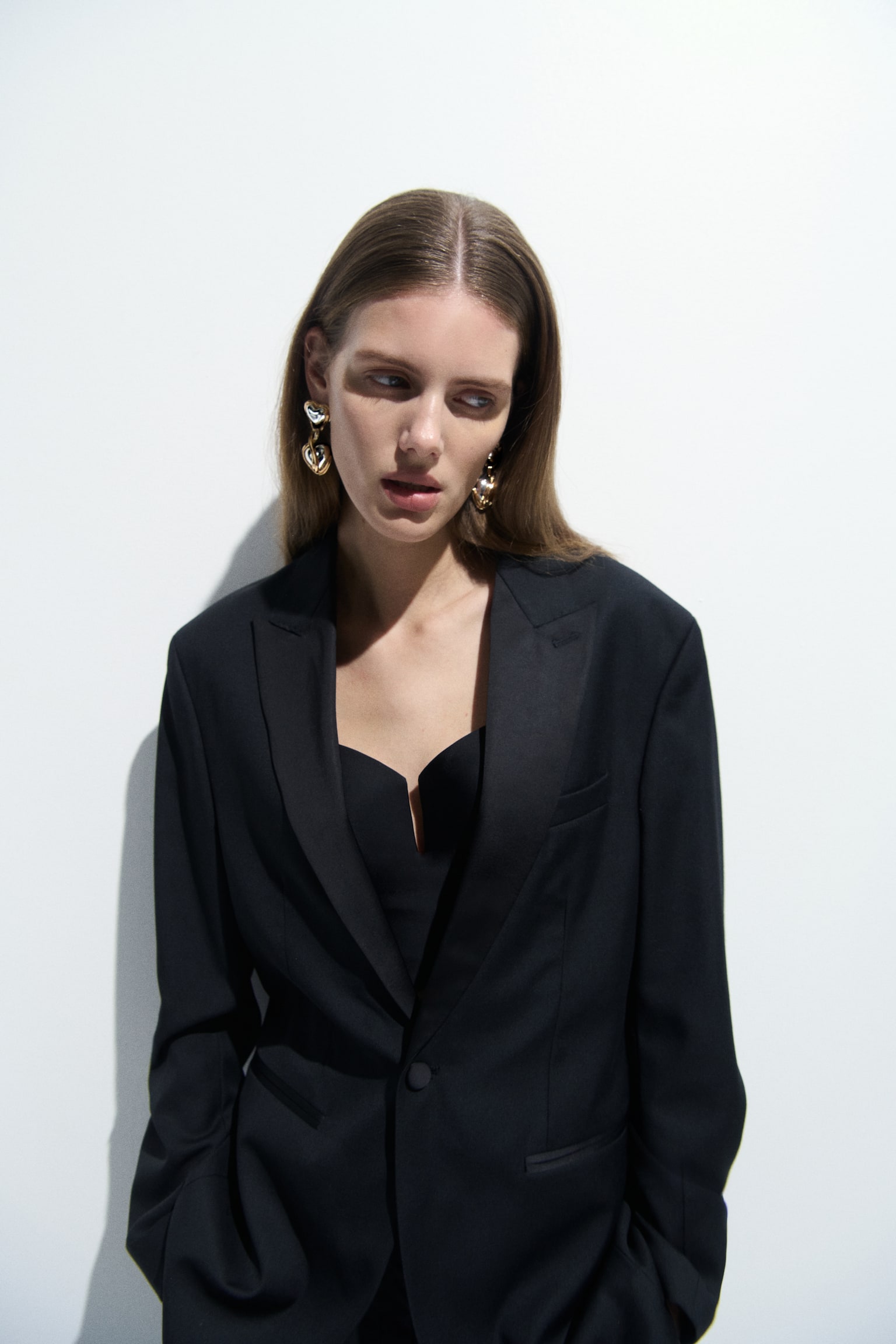 Boucles d'oreilles bicolores - Doré/argenté - 4