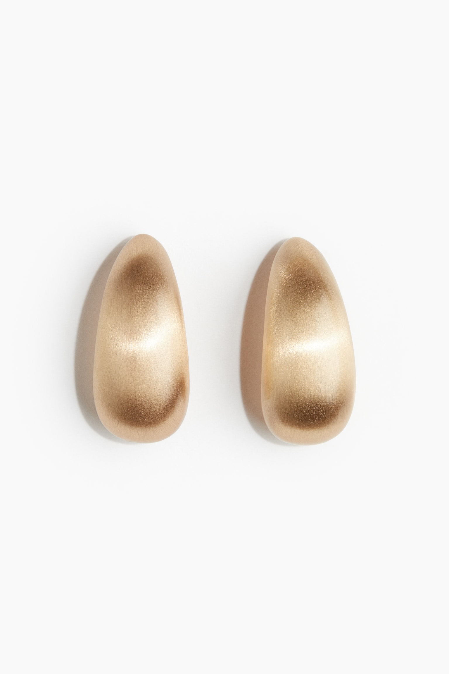 Chunky earrings - Gold-coloured/Gold-coloured - 2