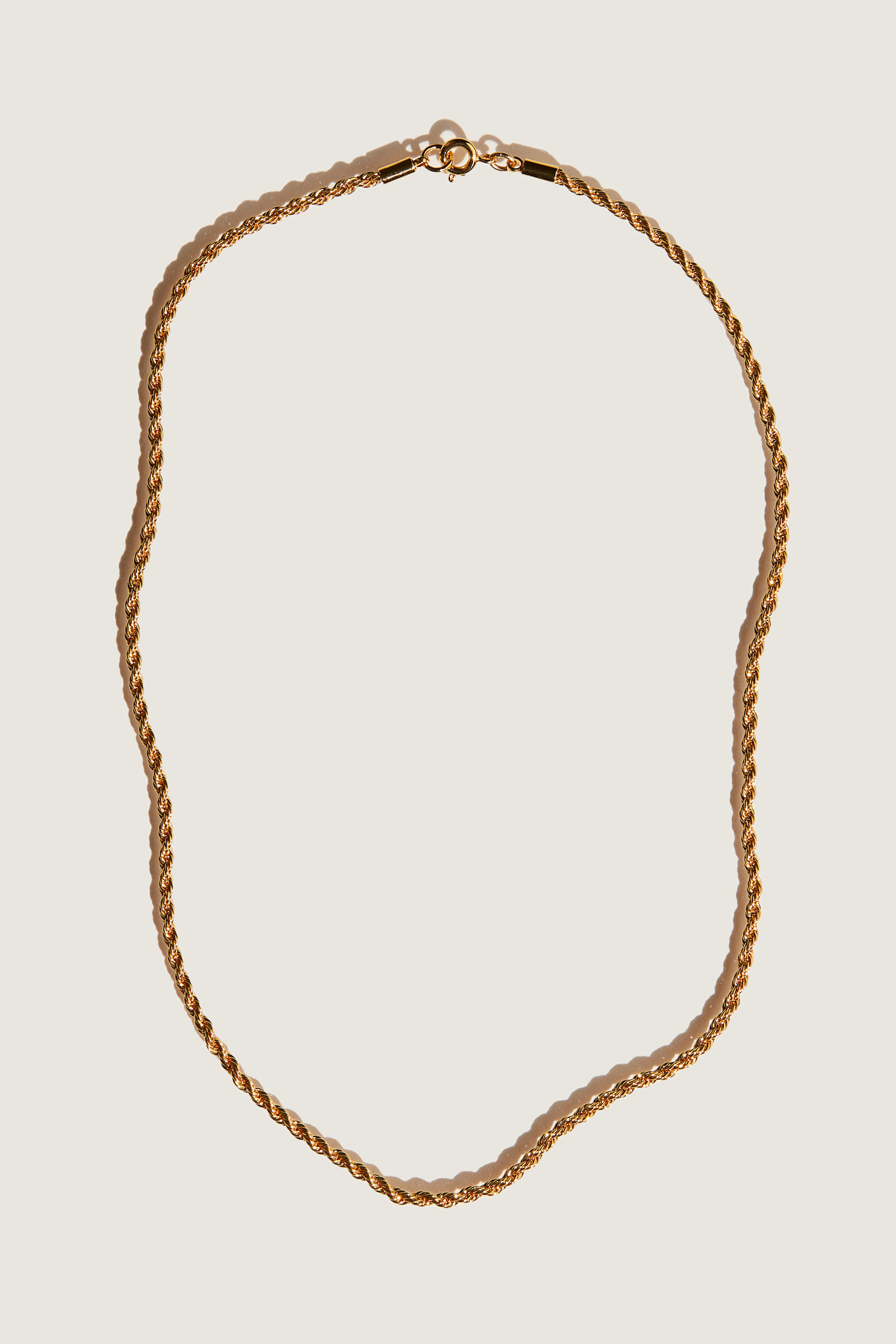 Gold plated Necklace Gold colored Ladies H M US