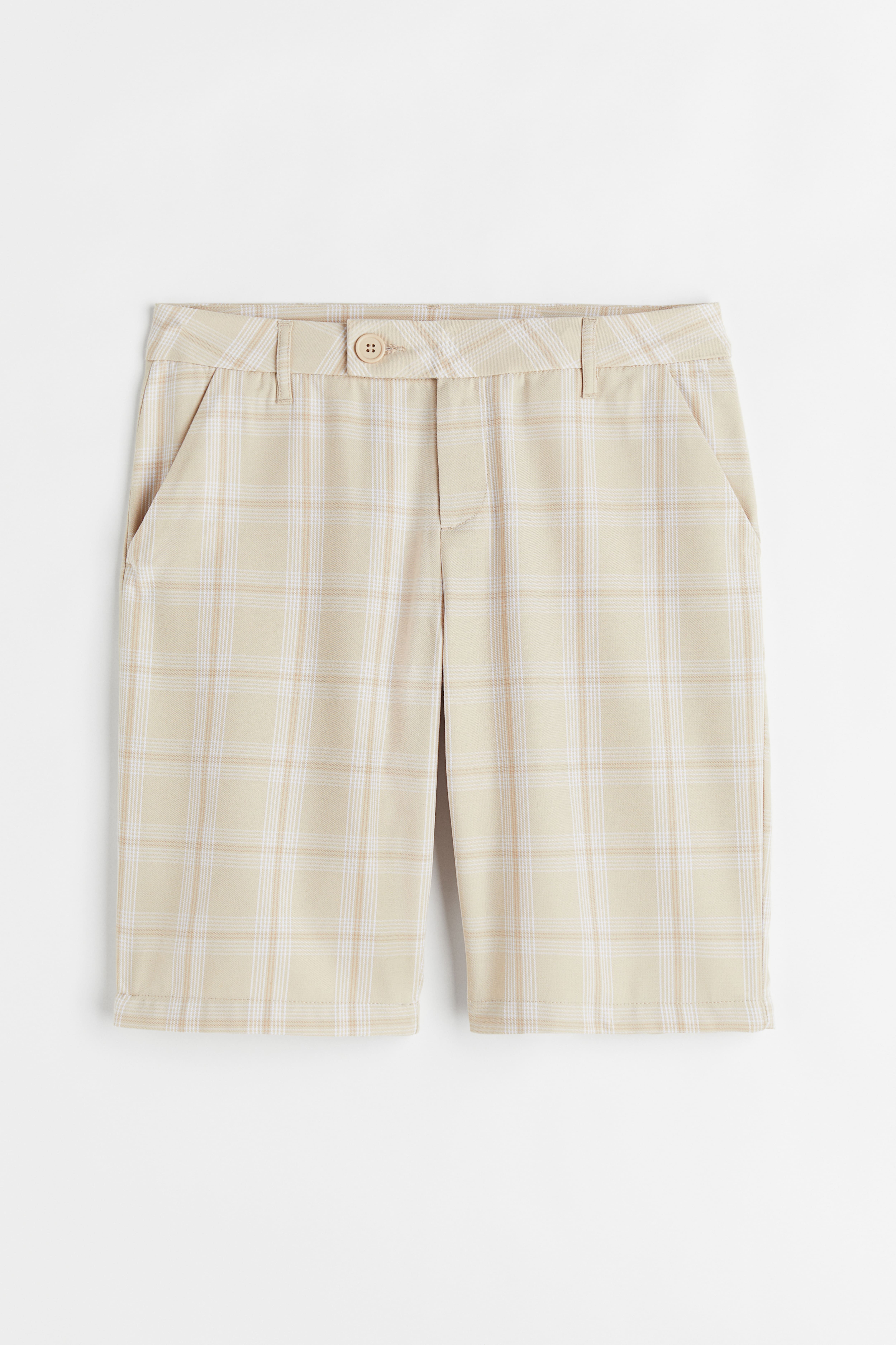 Plaid bermuda shorts for girls best sale