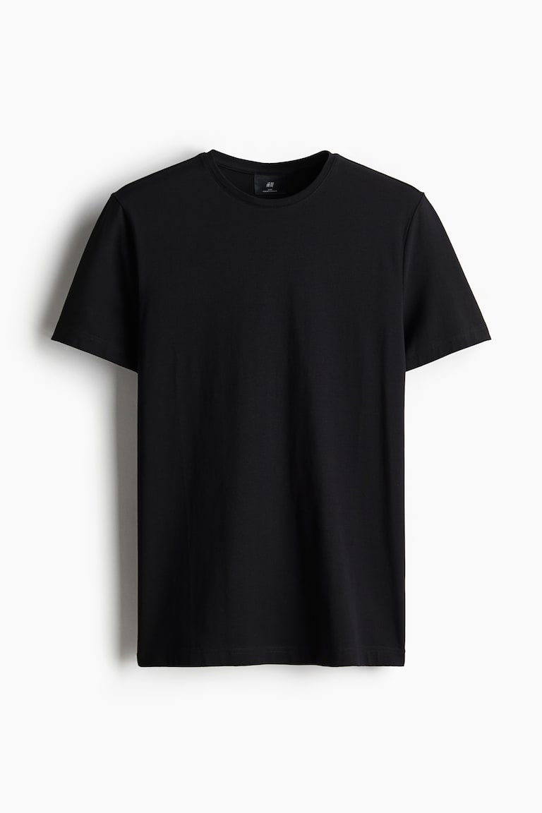 スリムフィットTシャツ 5枚セット - ホワイト／ブラック - Men | H&M JP
