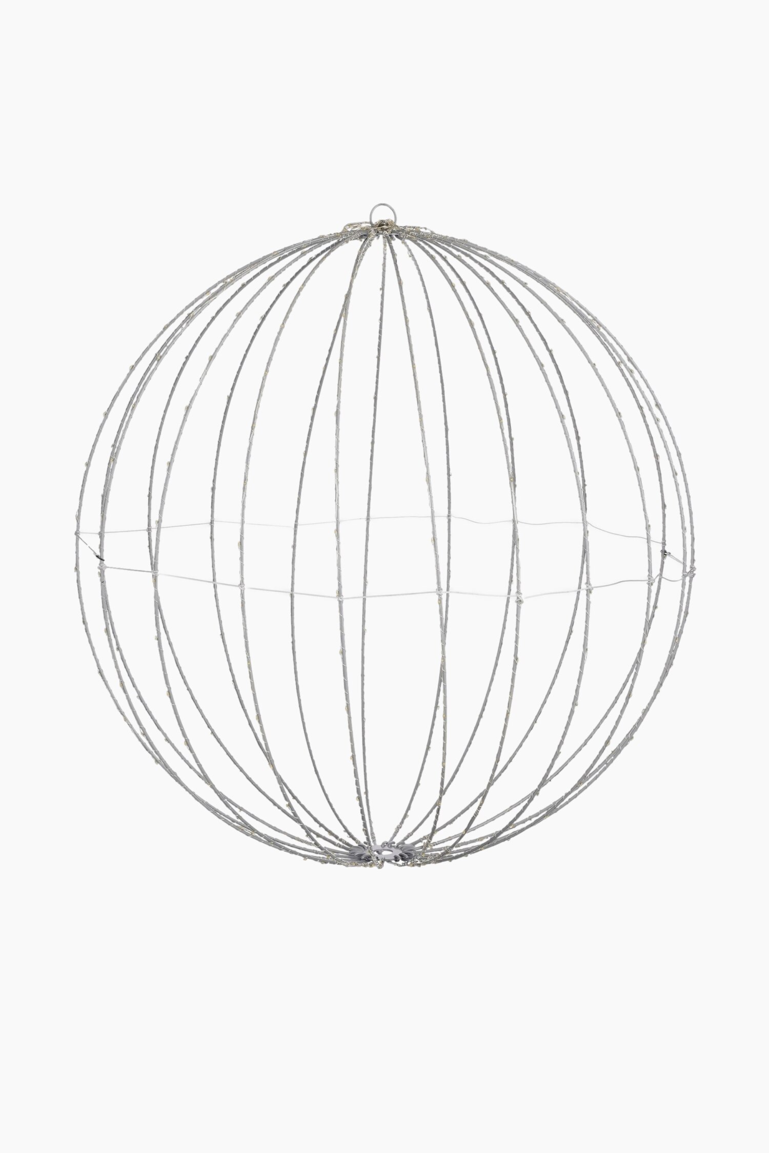 Luca Lighting - Boll Med Julbelysning - Silver