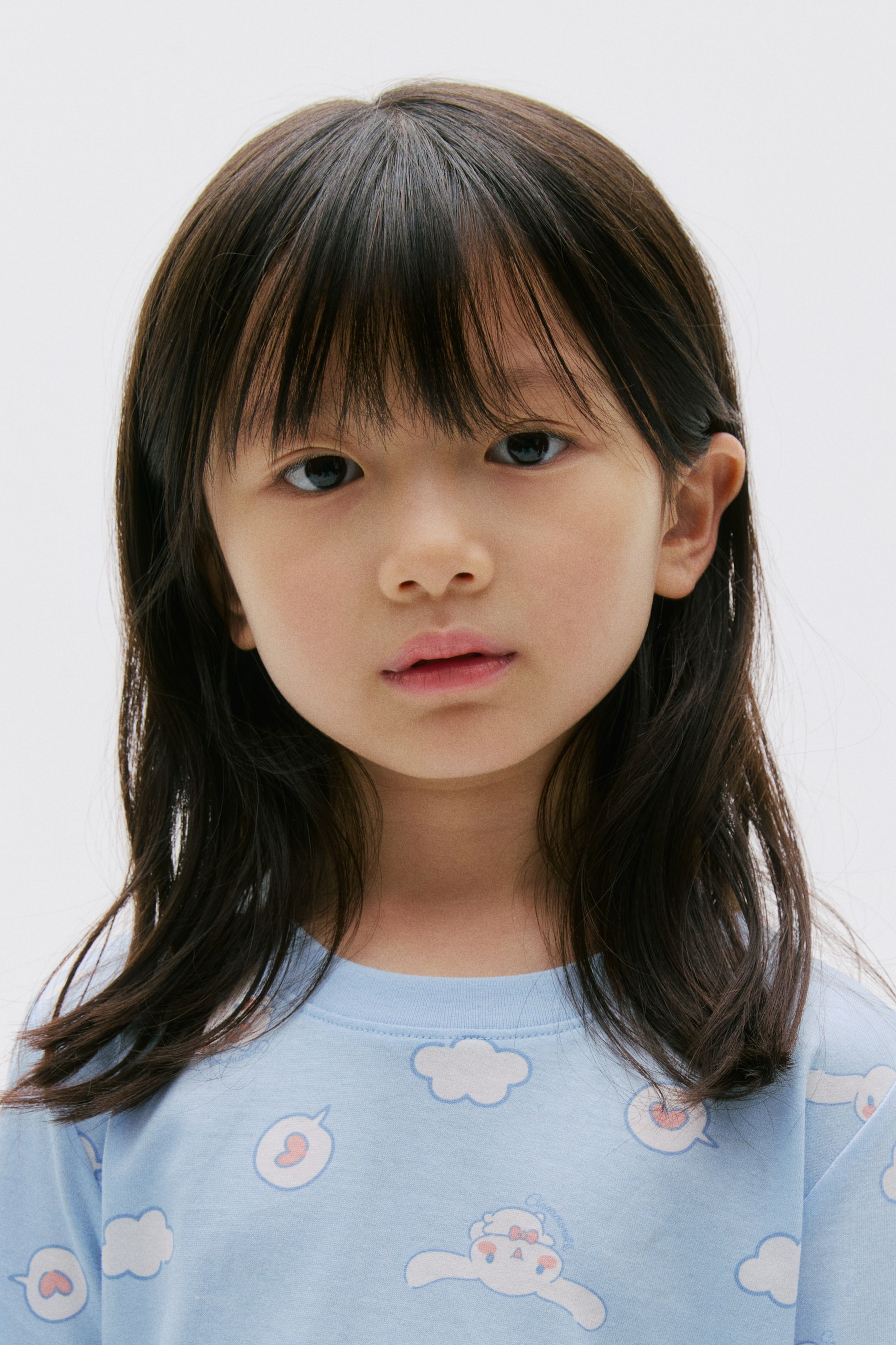 Xem ảnh lớn hơn: Bộ đồ ngủ cotton in hình - Xanh dương nhạt/Cinnamoroll - Kids | H&M VN 3