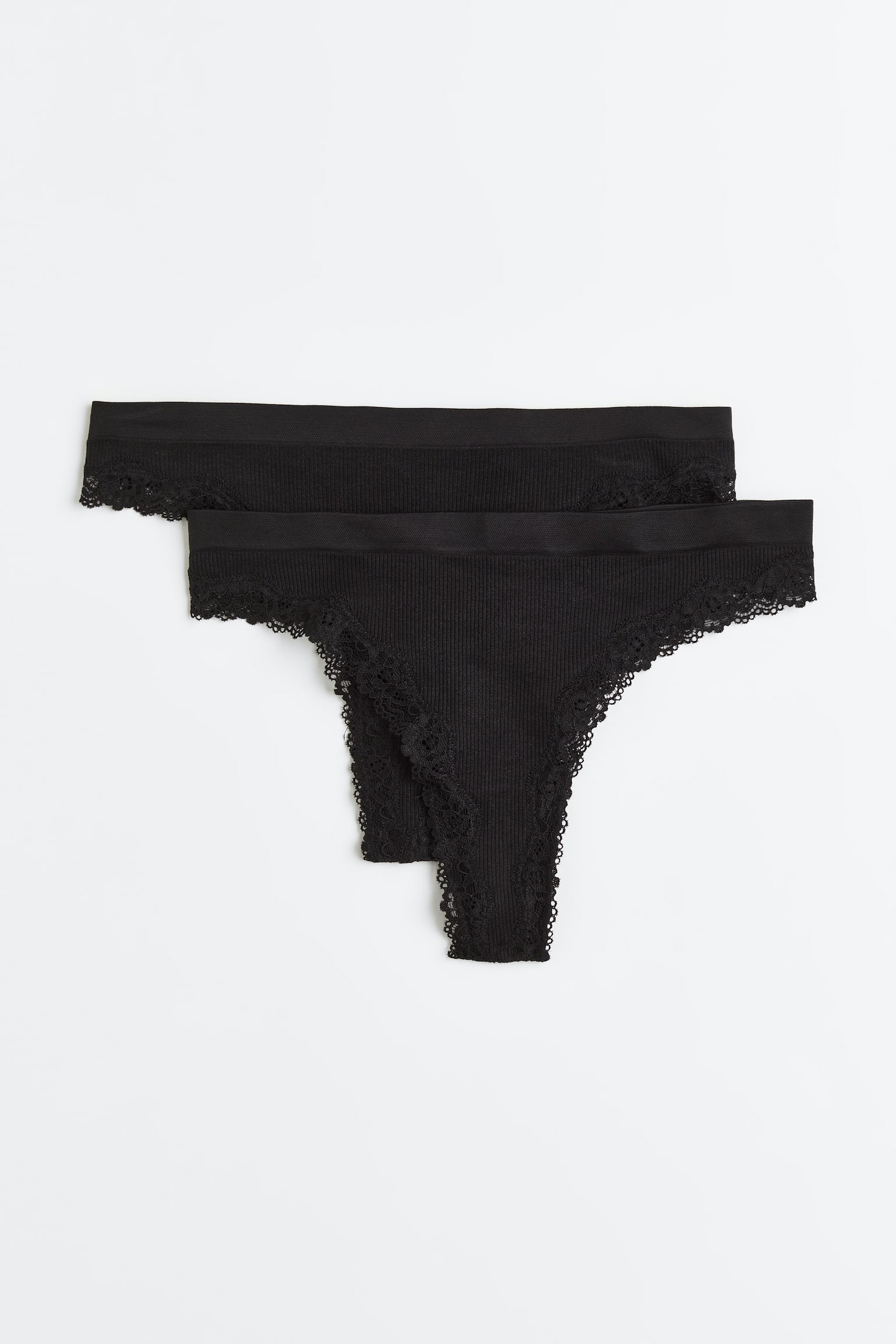 2-pack Brazilian briefs - Black - 1