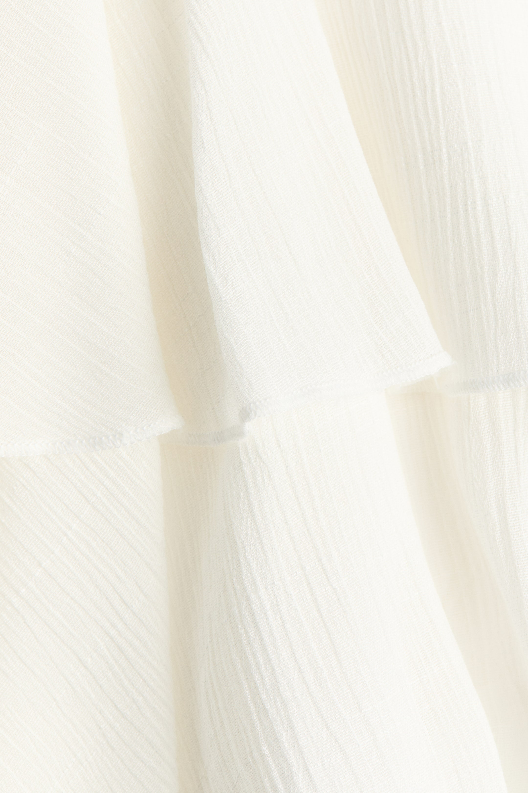 Flounced One-Shoulder Dress