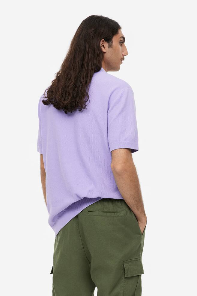Regular Fit Polo shirt - Purple/White/Greige/Black/dc/dc - 7