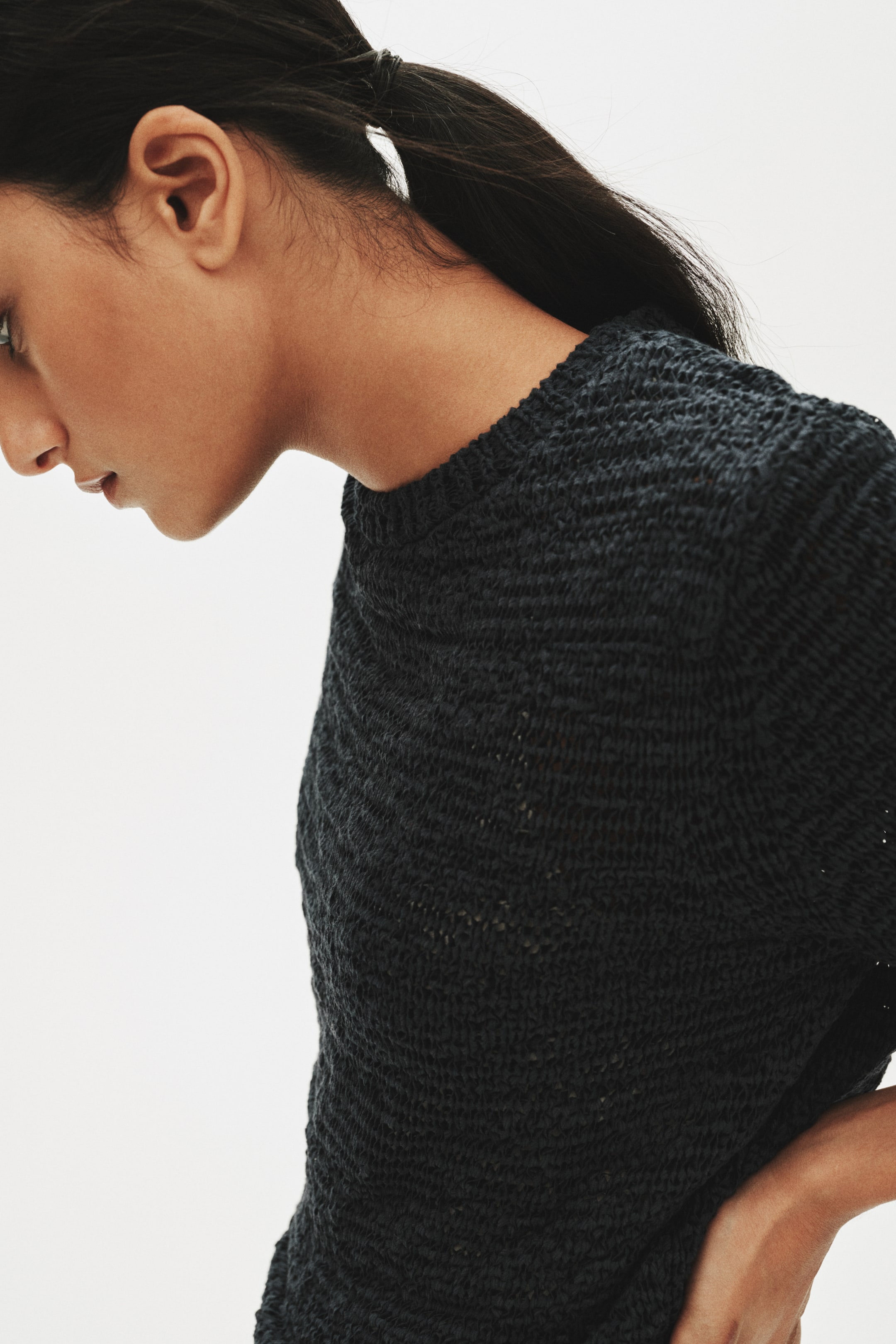 Женские свитеры H&M Short-Sleeved Sweater — фото 4
