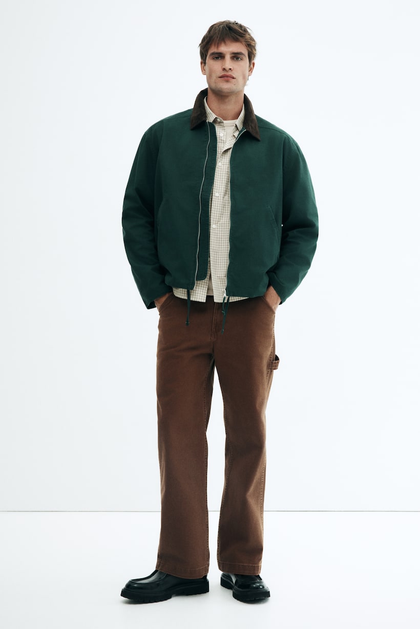 Teddy Jacket Corduroy Jacket Mens H&m Men's Jackets Coats