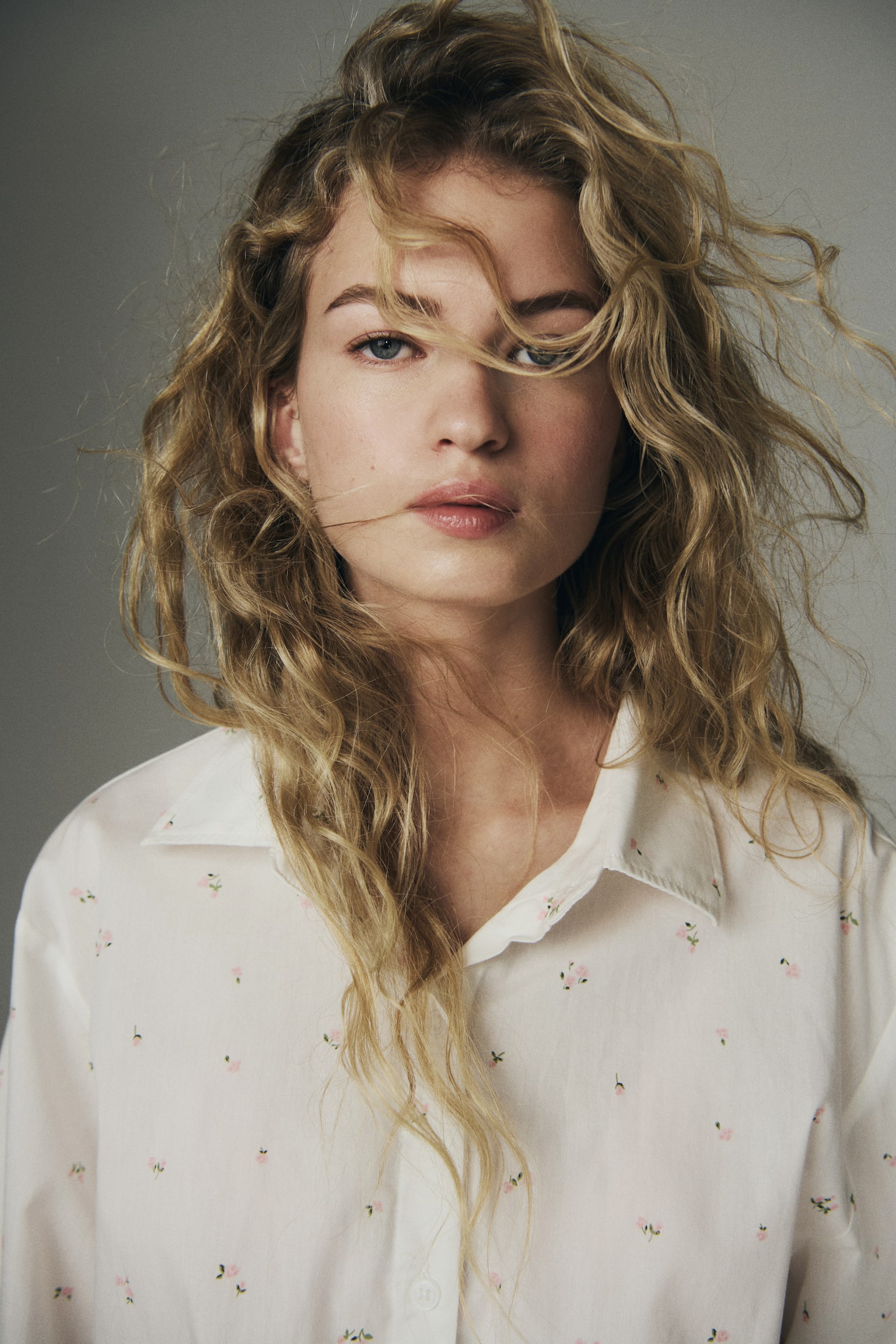 Cotton pyjamas - White/Pink floral/Light pink/Hearts/Blue/Striped - 4