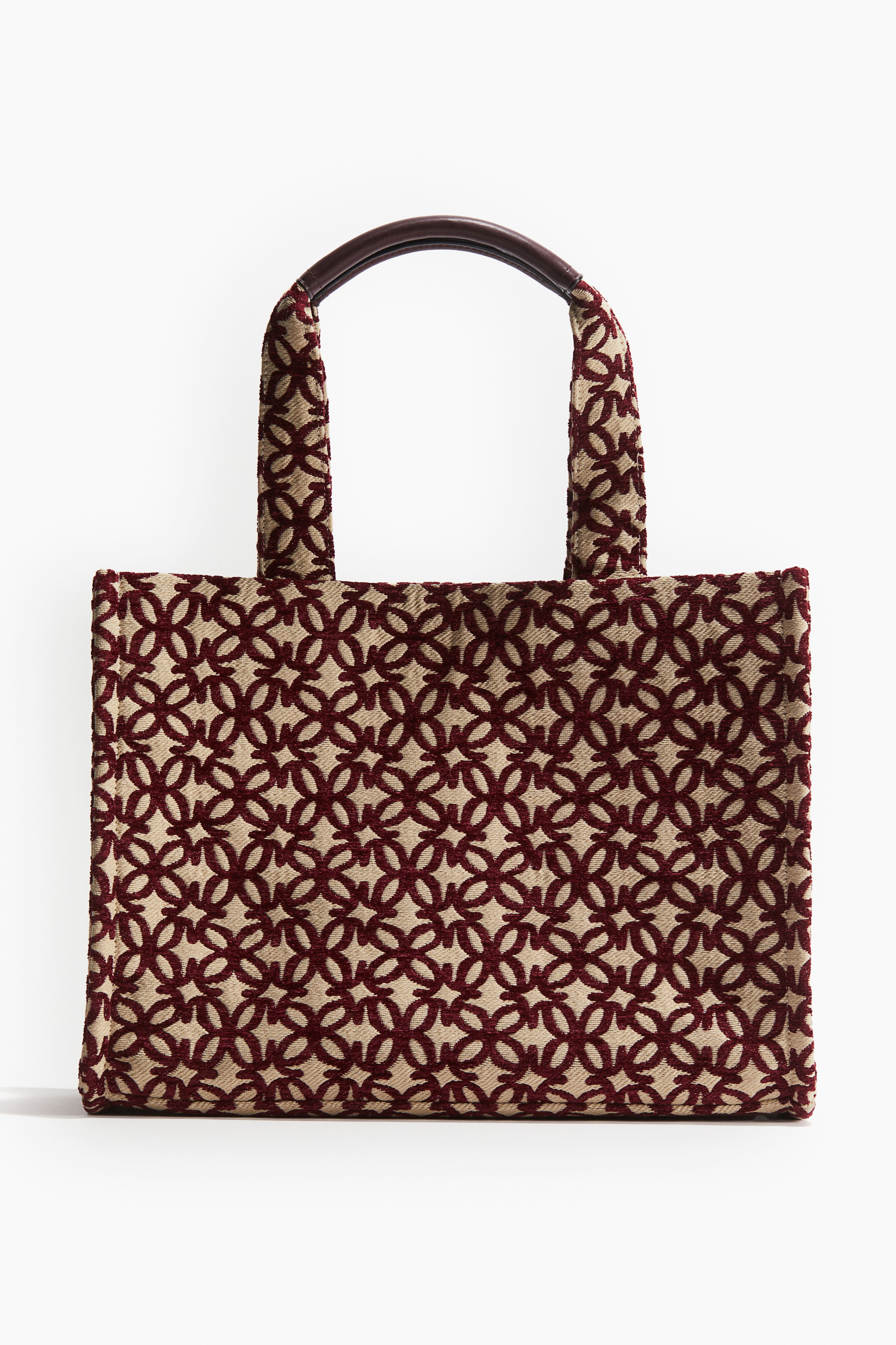 H&M Jacquard Tote store Bag