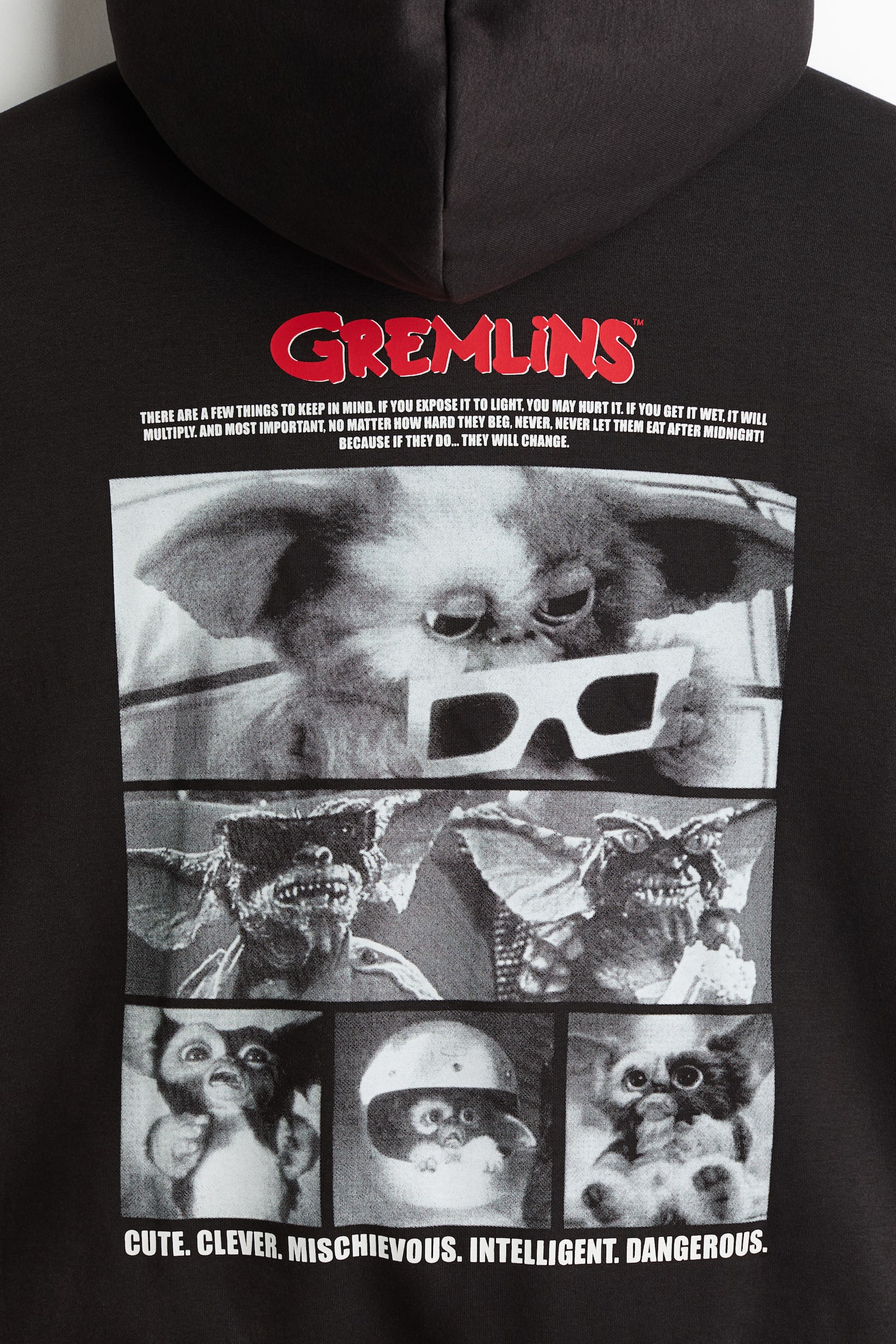 Kapucnis felső Loose Fit - Fekete/Gremlins/Fekete/Batman/Fekete/Stranger Things/Fekete/Nirvana/Fekete/Ford/Fehér/The Shining/Fekete/Metallica/Fekete/Fender/Rózsaszín/Keith Haring - 8