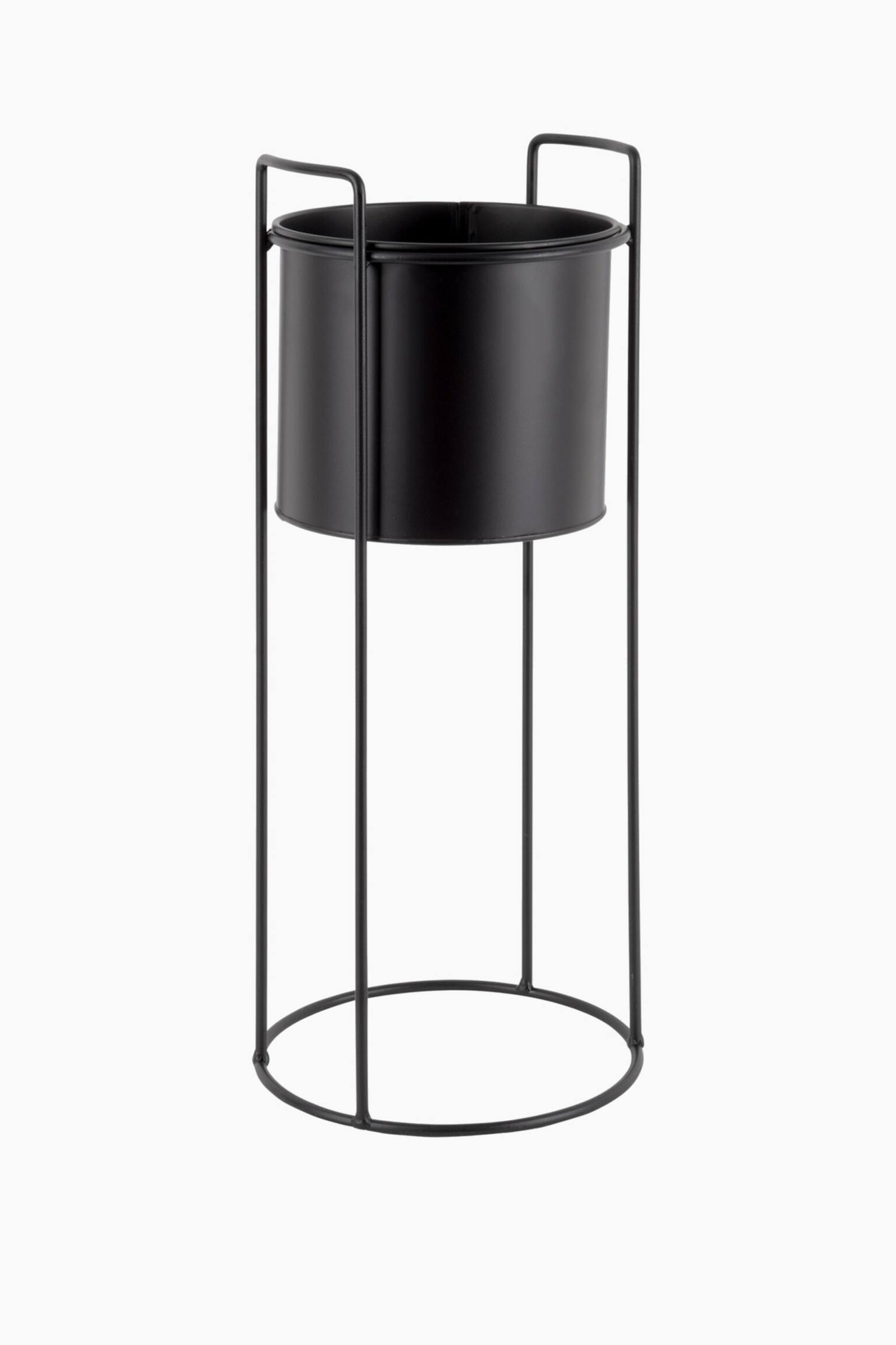 Essence Bloempot - Zwart/Jungle Groen/Warmgrijs - 6