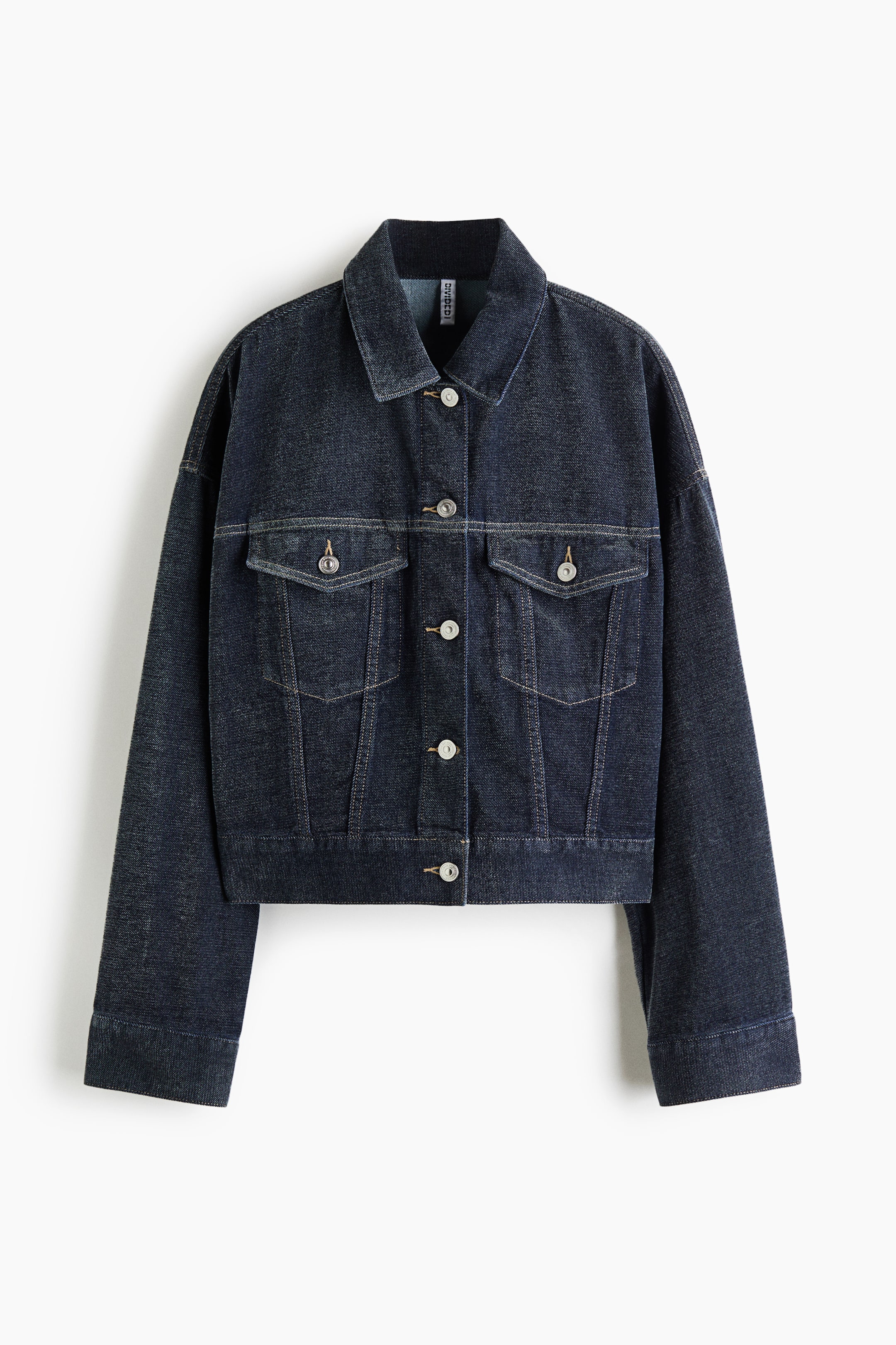 View larger image: Denim jacket - Dark denim blue - Ladies | H&M 1
