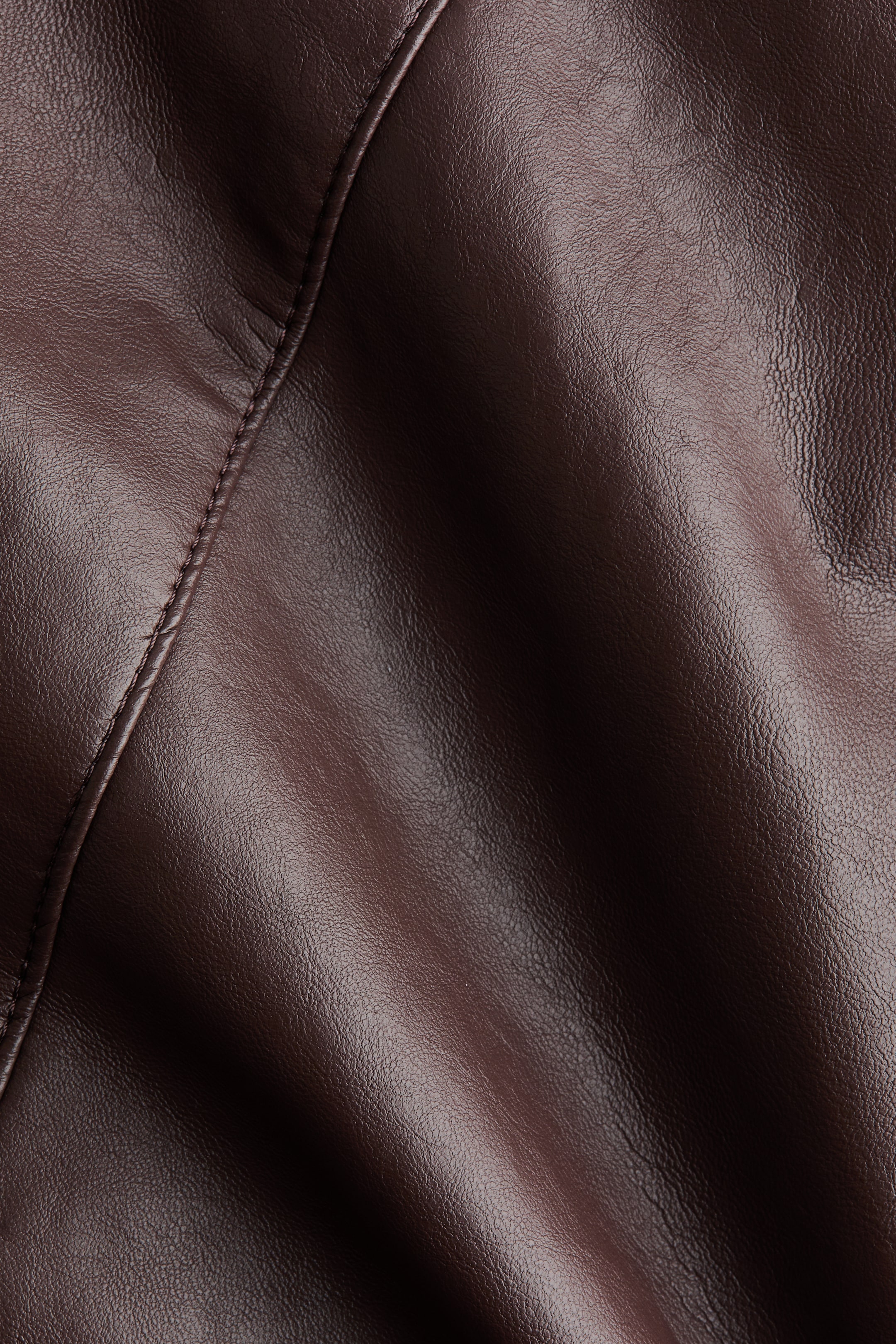 Женские куртки H&M Balloon-Sleeved Coated Jacket — фото 6