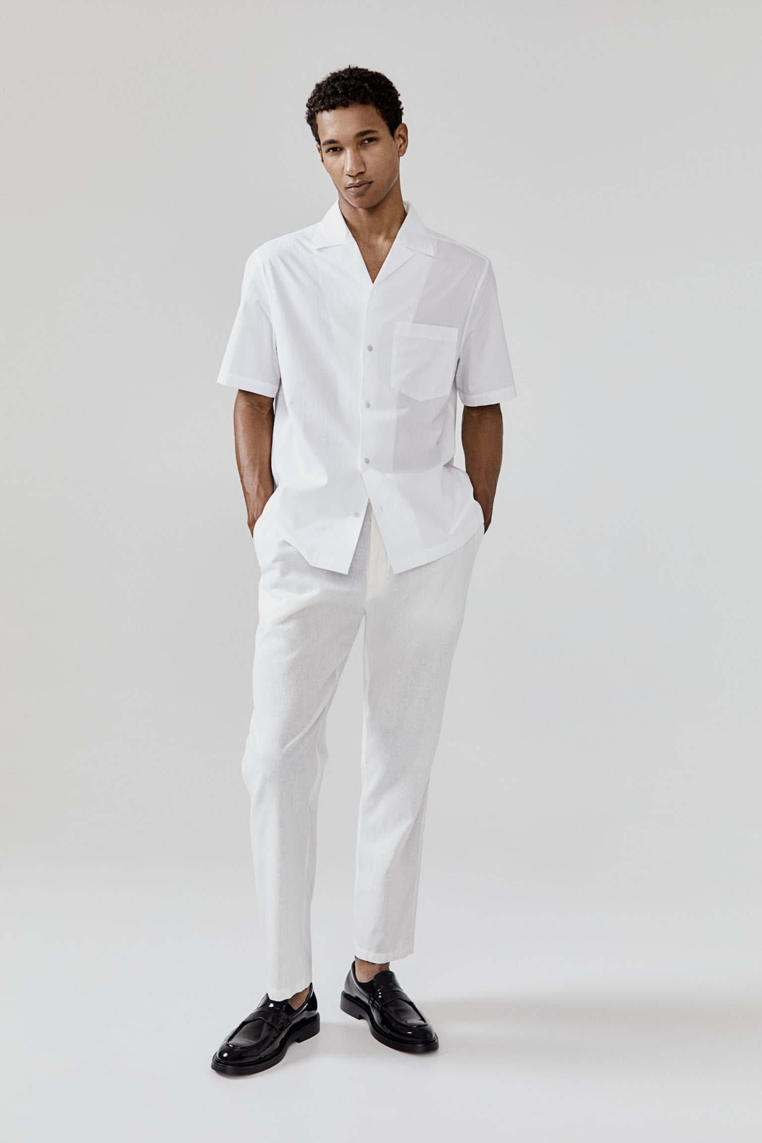 Regular Fit Resort shirt - White - 7