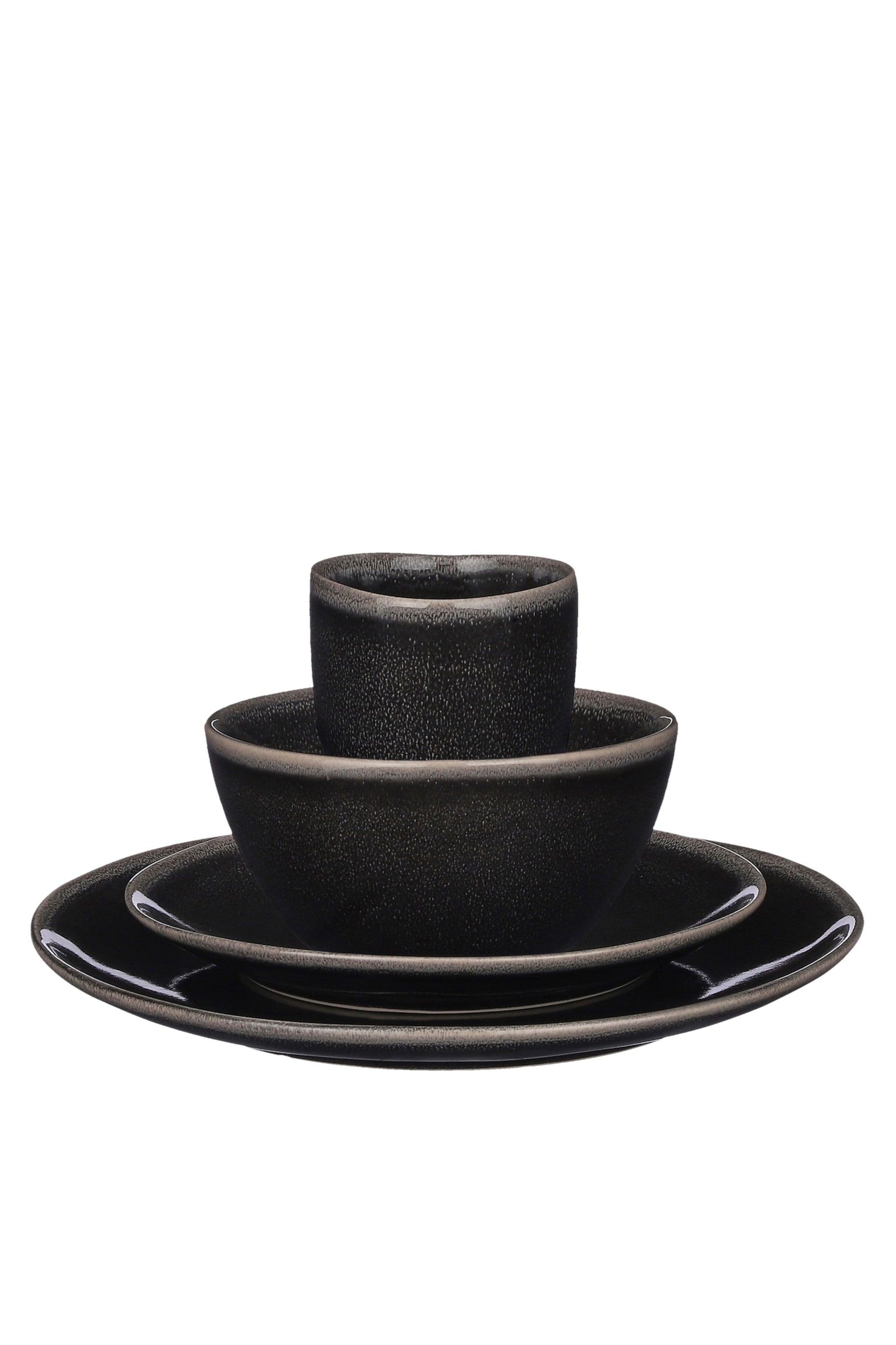 Se større billede: 16-pak serveringssæt - Sort - Mica Decorations - Home All | H&M DK 1