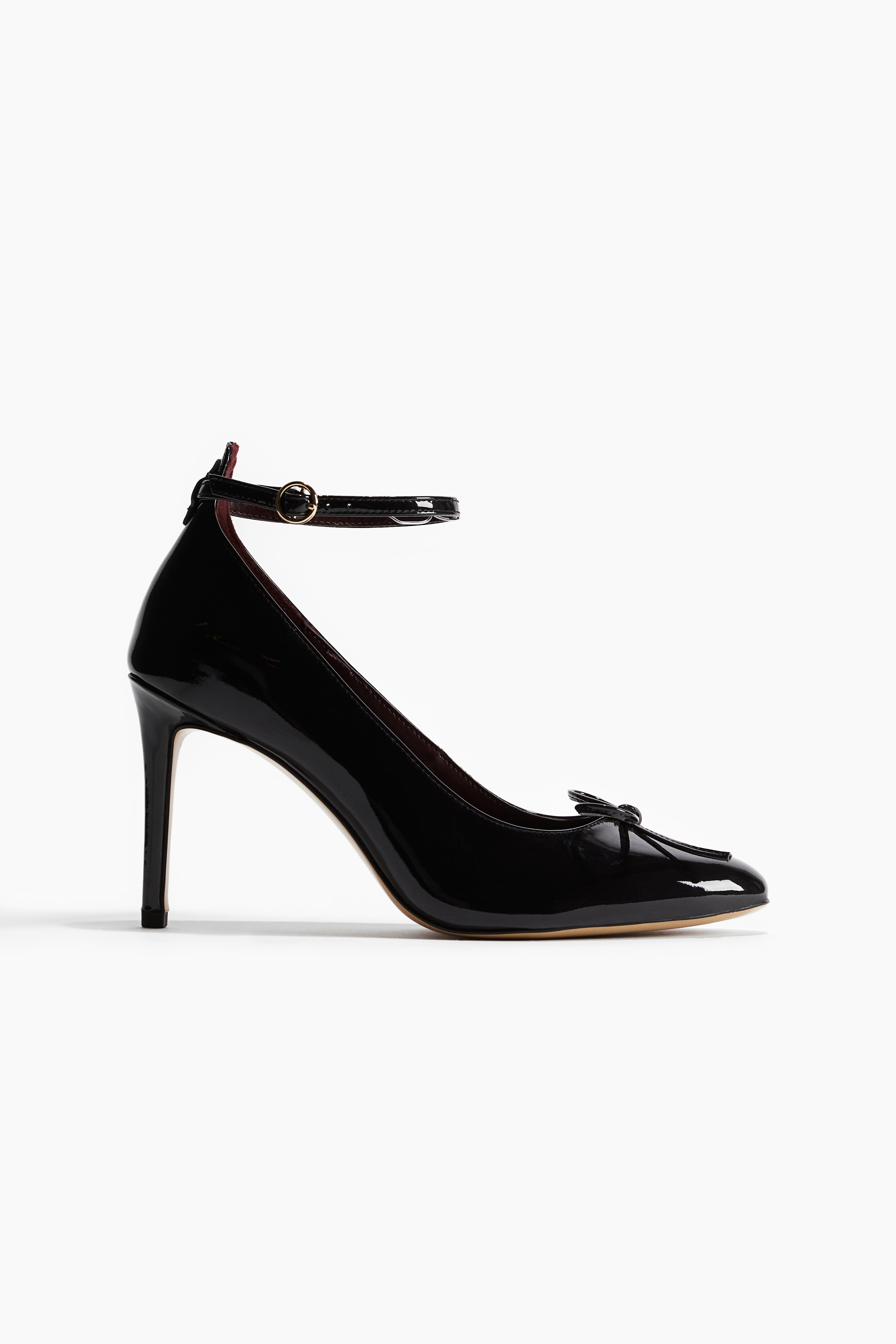 Décolleté stile ballerine - Nero
