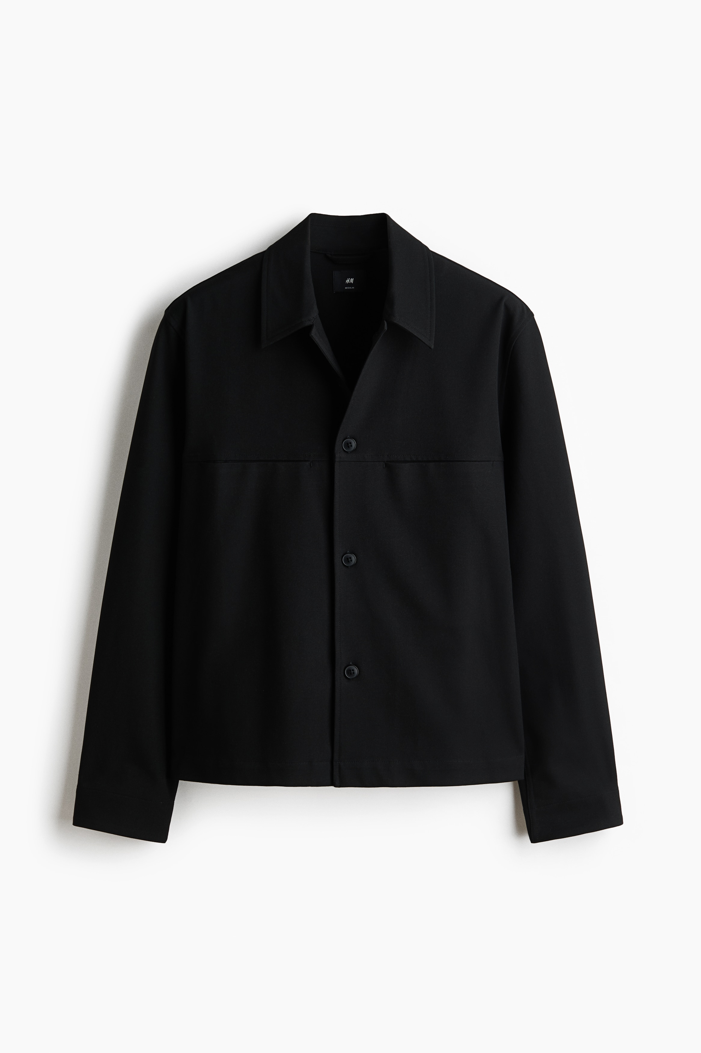 Overshirt - Black/Dark mole