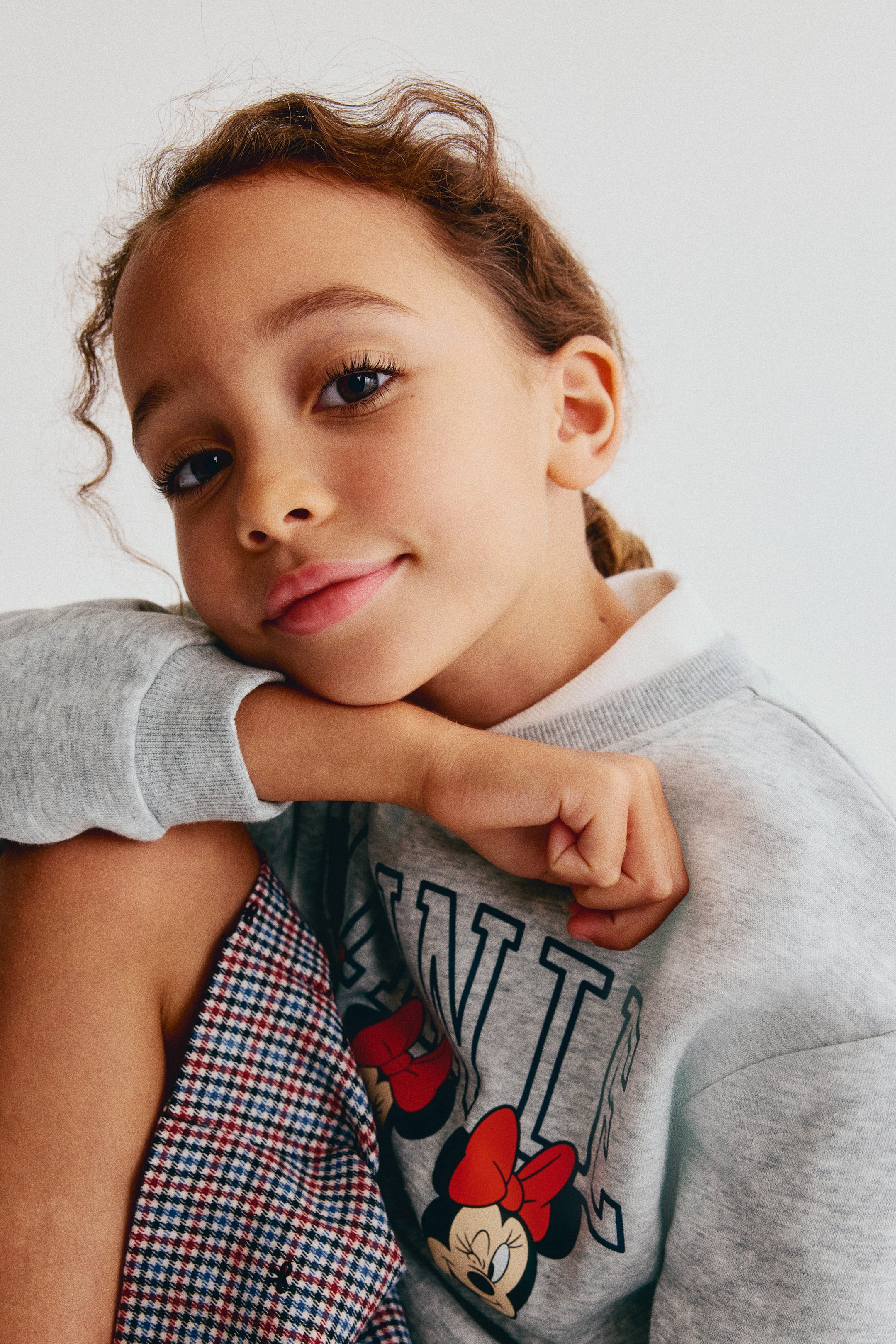 Printed Brushed-Inside Sweatshirt
