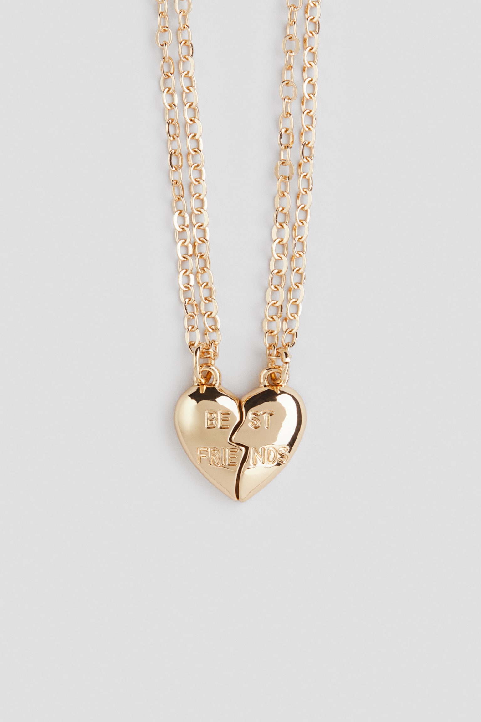 2-pack friendship bracelets - Gold-coloured/Best Friends/Gold-coloured/Teddy bears - 2