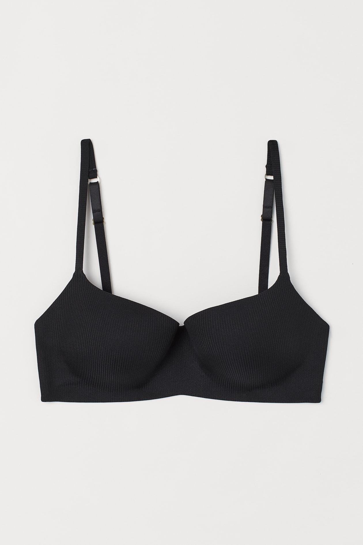 Soft-cup Jersey Bra - Short - Black - Ladies | H&M US