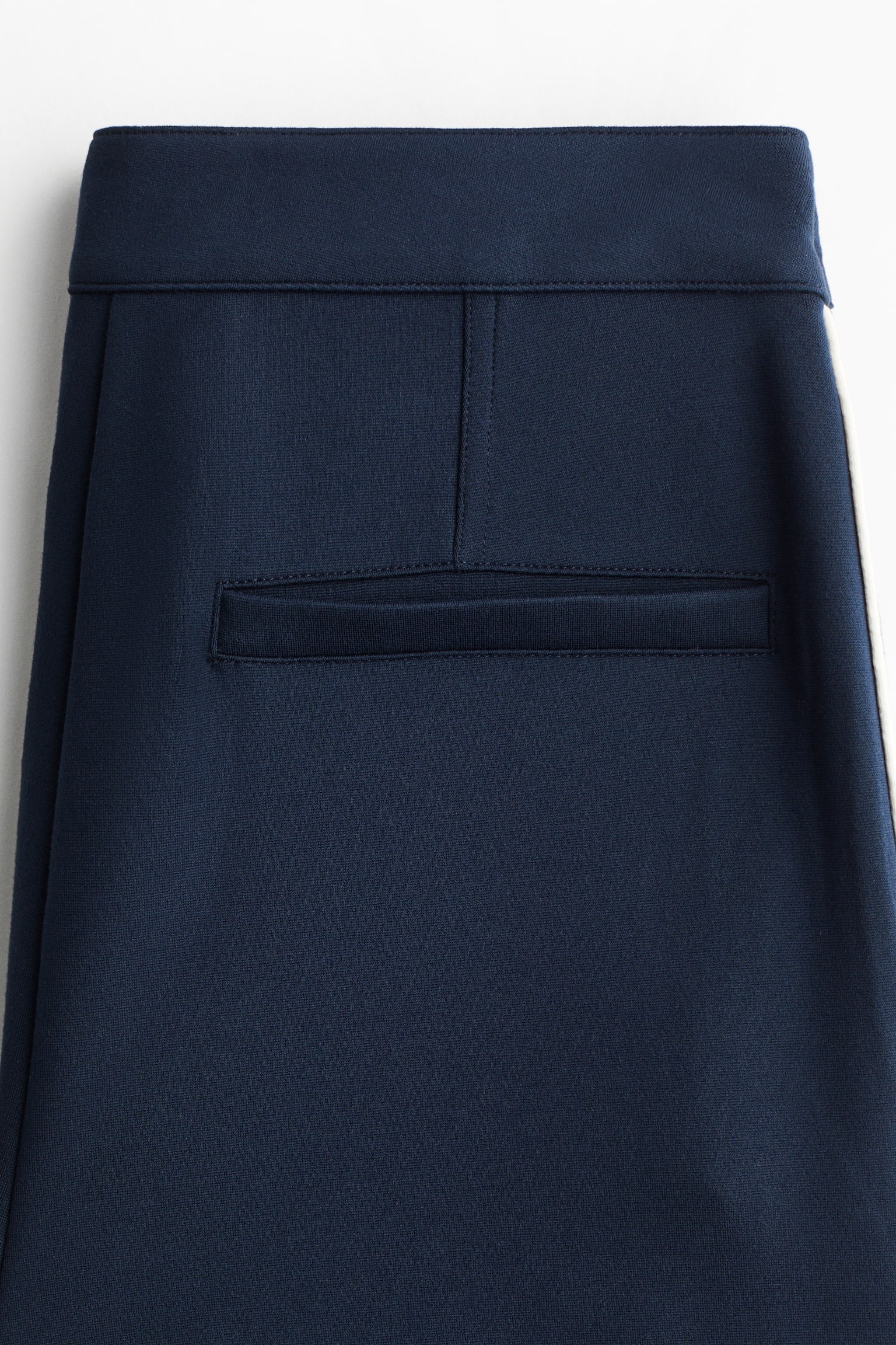 사이드 스트라이프 트랙 팬츠 - 다크 블루 - 3