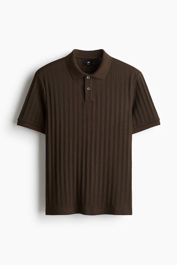 Dżersejowy top polo Slim Fit