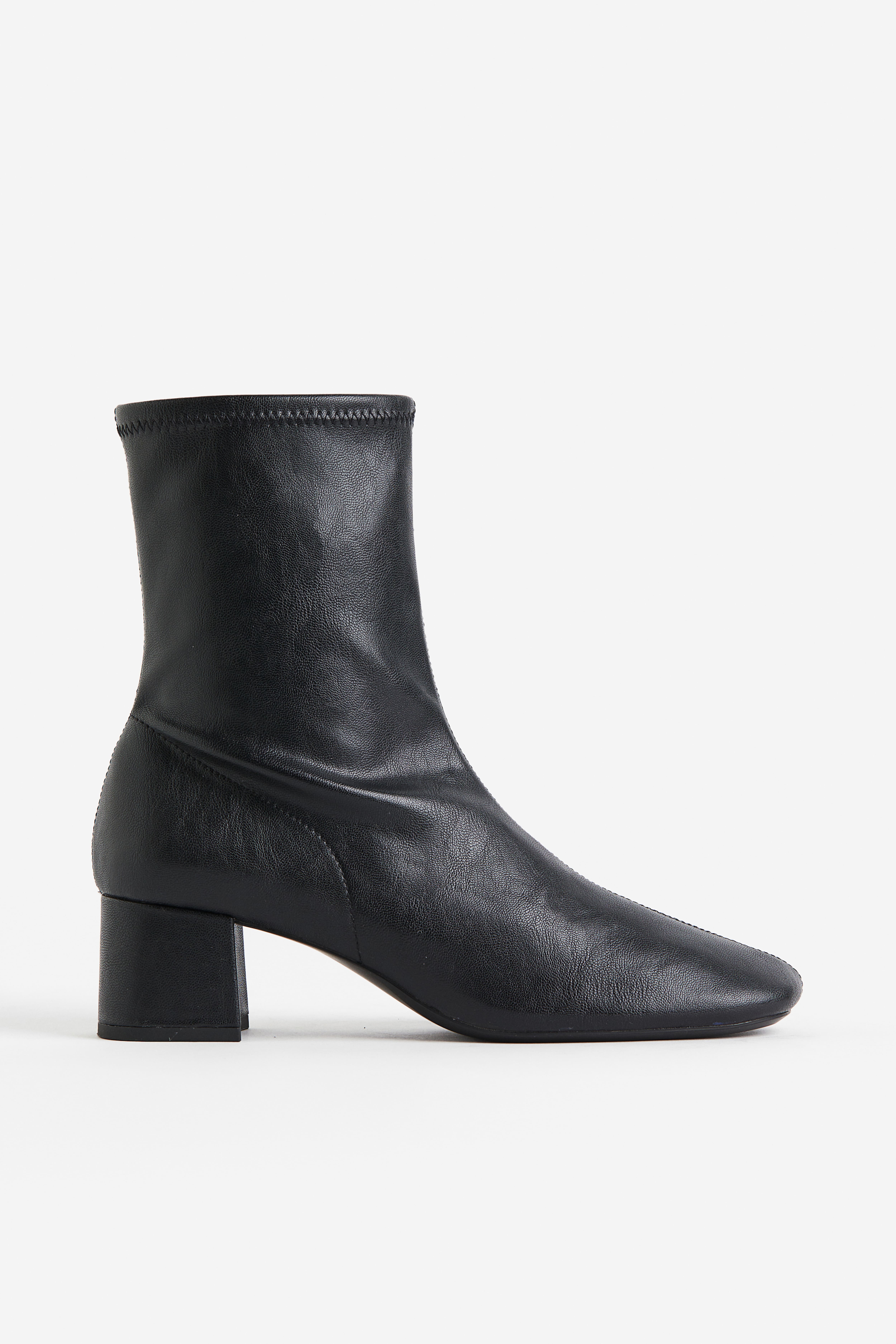 Black sock boots womens on sale