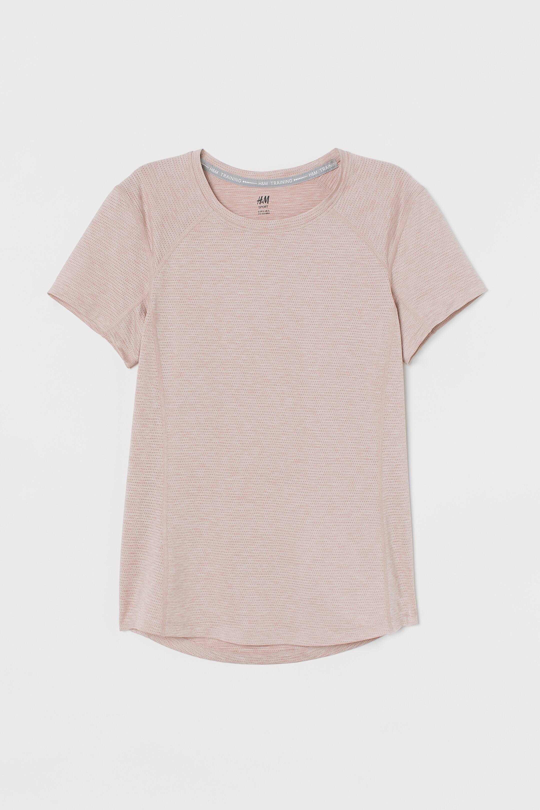 View larger image: Sports top - Powder pink - Ladies | H&M 1