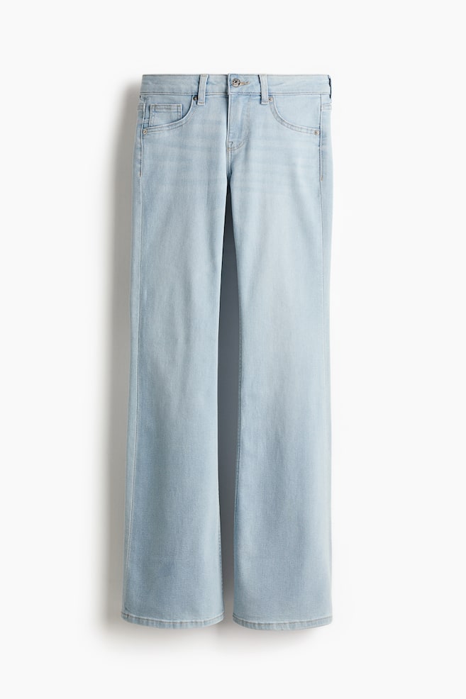 Flared Low Jeans - Light denim blue/Light denim blue/Denim black/Dark denim blue/Washed grey/Denim blue/Light denim blue/Light grey/Dark denim blue/Black/Washed out/Denim grey/Light denim blue/Black/Light denim blue/Denim blue - 1