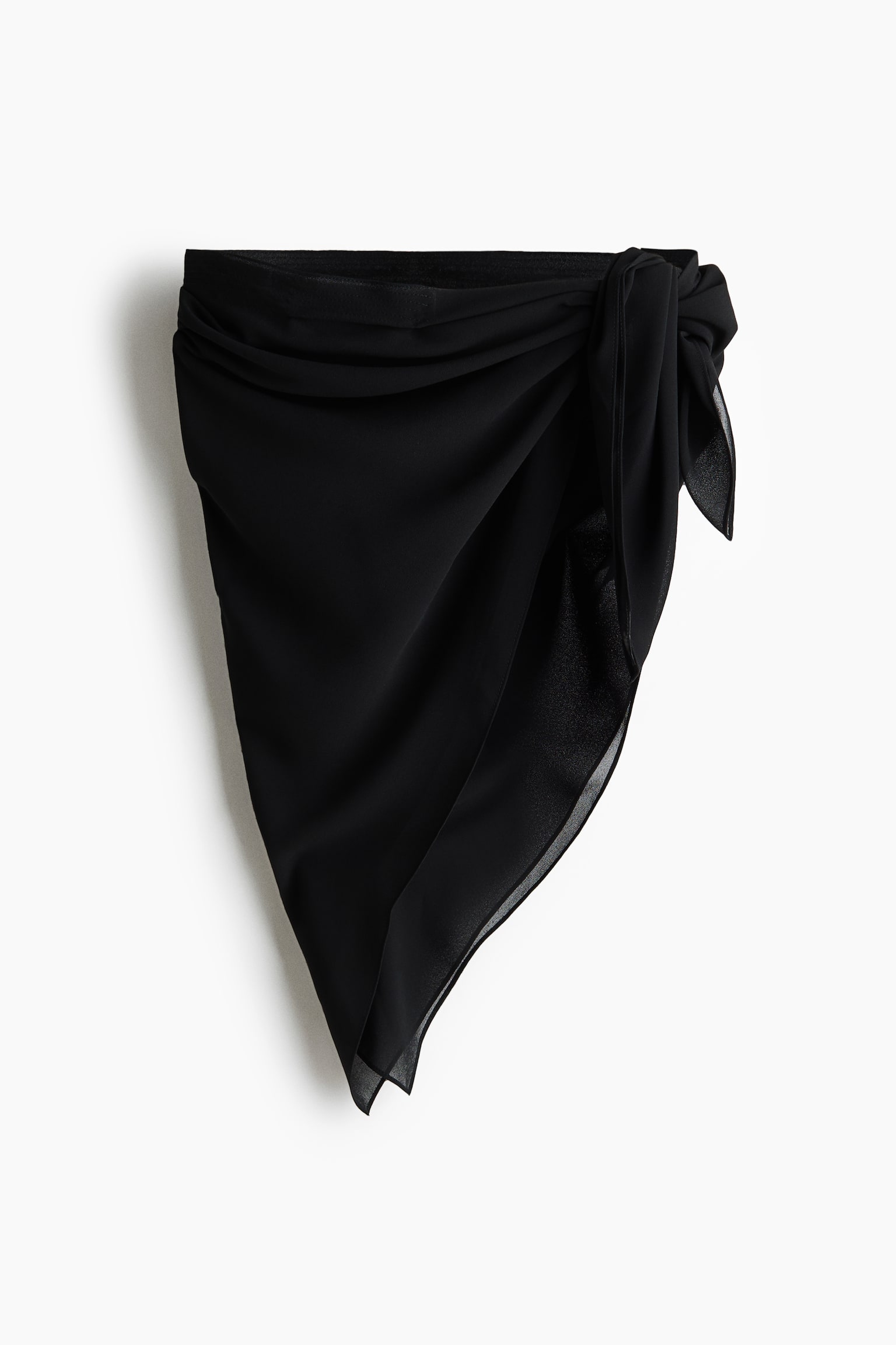 Triangle scarf - Black/White