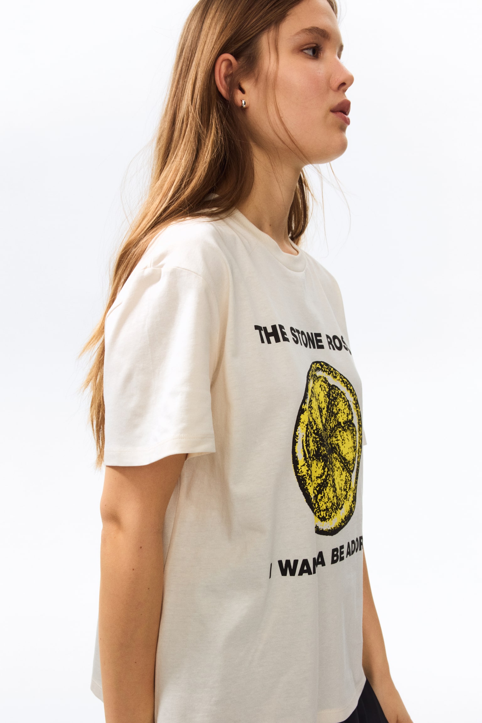 Printed T-shirt - Light beige/The Stone Roses - 5