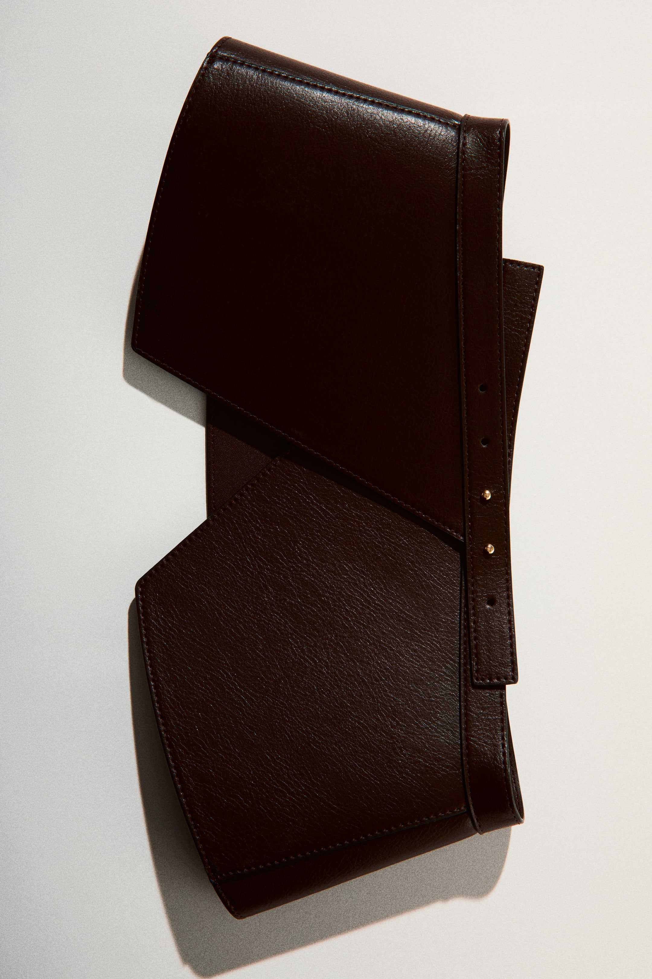 Agrandir l'image: Ceinture large - Marron foncé - FEMME | H&M FR 1