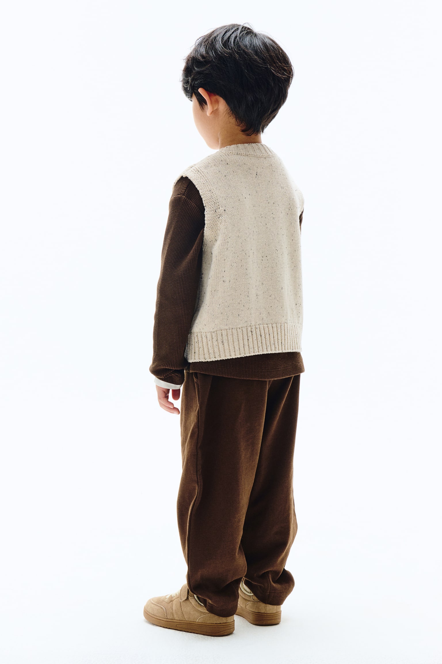 ニットベスト - ライトベージュ - 4