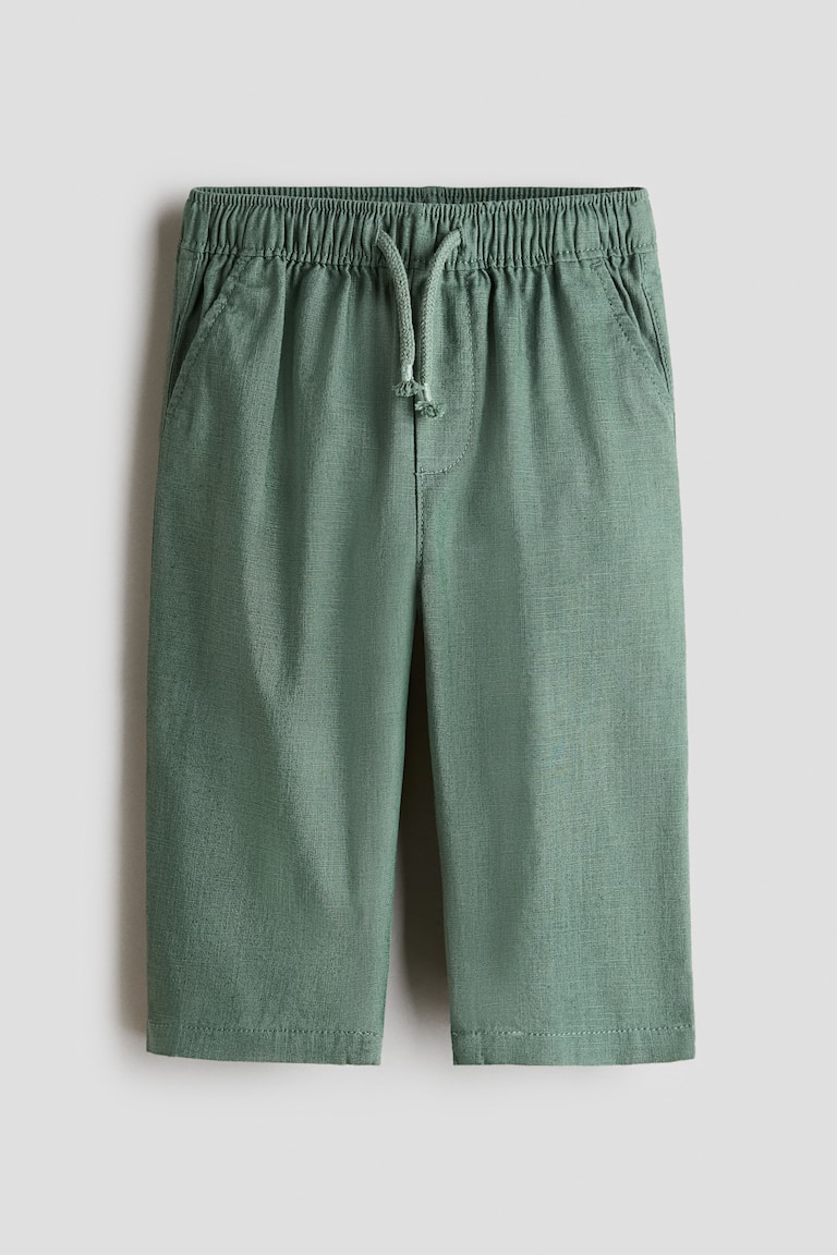 Pantalone od mešavine lana