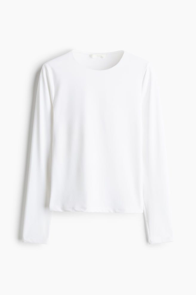 Jersey Top - White/Black/White - 1