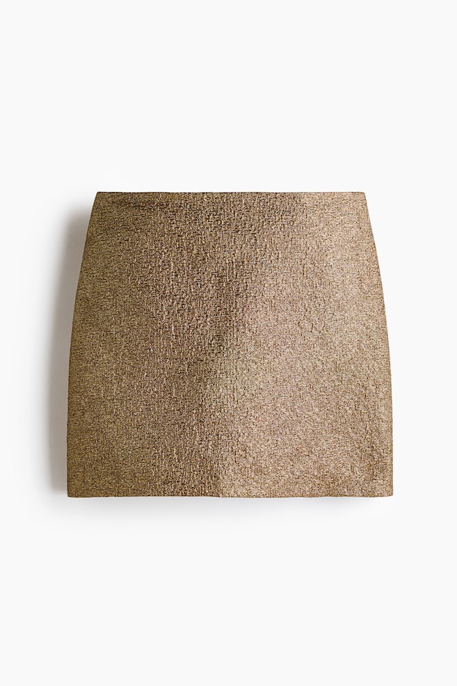 Metallic skirt - Gold-coloured - 1