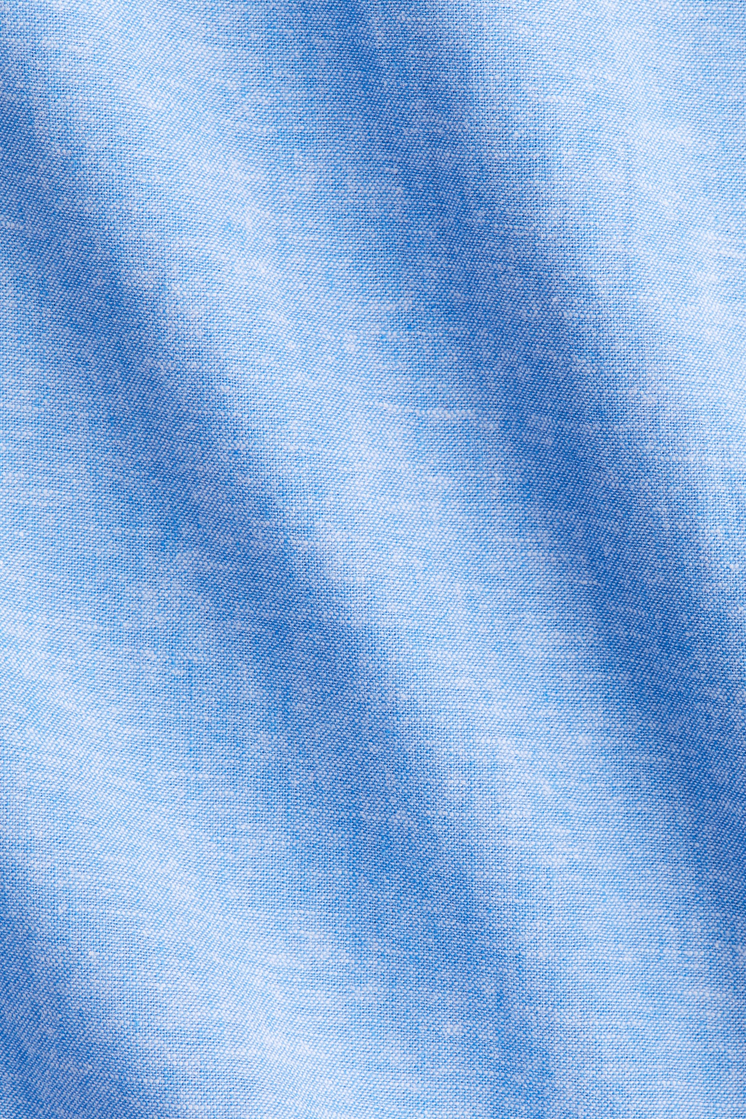 Женское платье H&M Linen-Blend, цвет: Синий меланжевый — фото 2