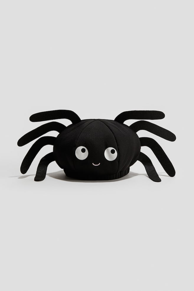 Gorro de Halloween acolchado - Negro/Araña - 1