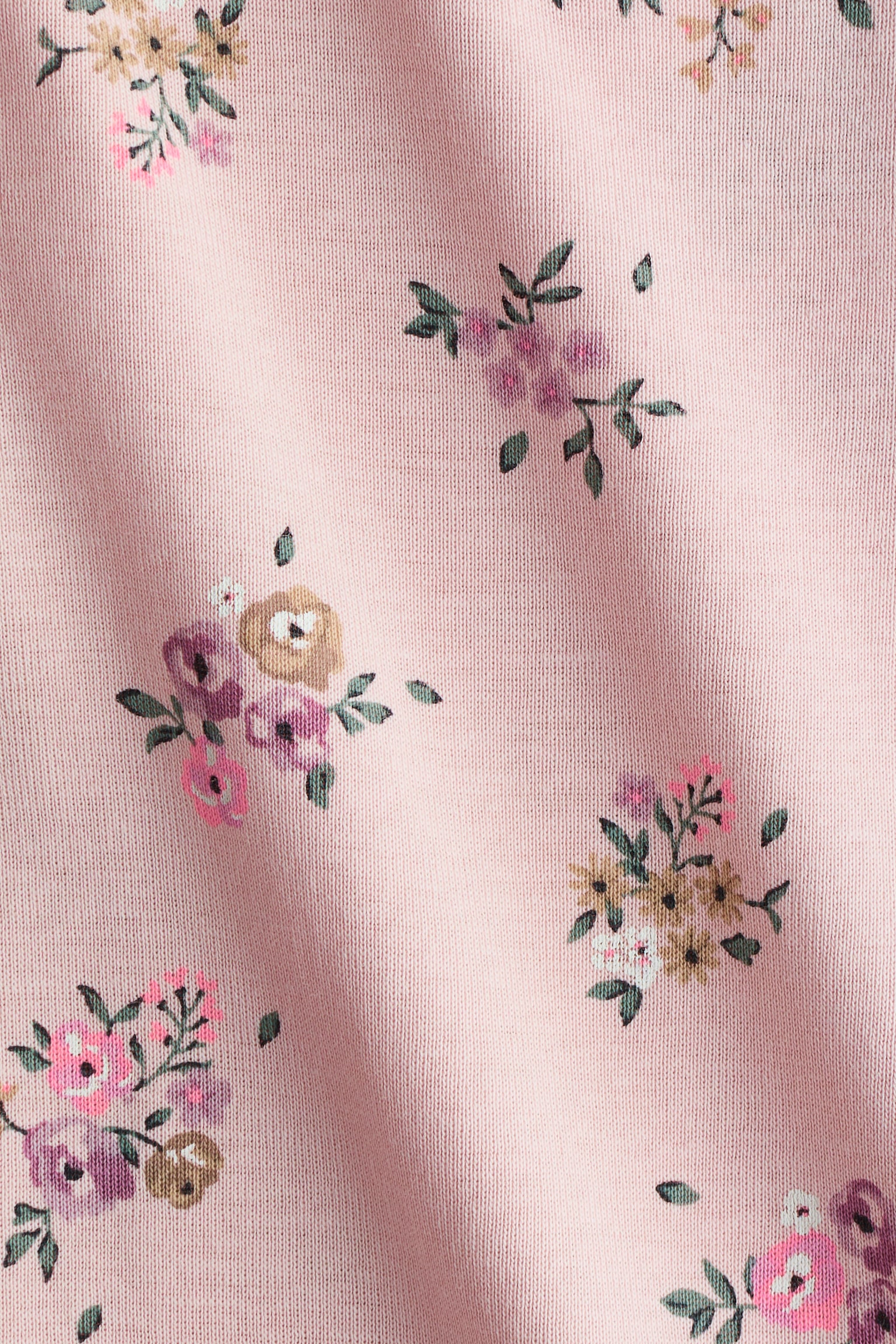 Printed cotton bodysuit - Light pink/Floral/Cream/Vehicles/Light beige/Animals/Dark grey/Hearts/Cream/Dinosaurs/Cream/Cherries - 2